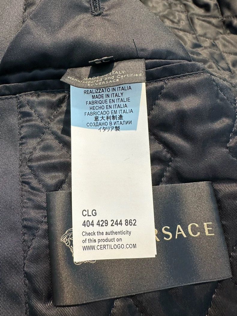 Versace Versace Lapel padded jacket Size US L / EU 52-54 / 3 - 8 Thumbnail