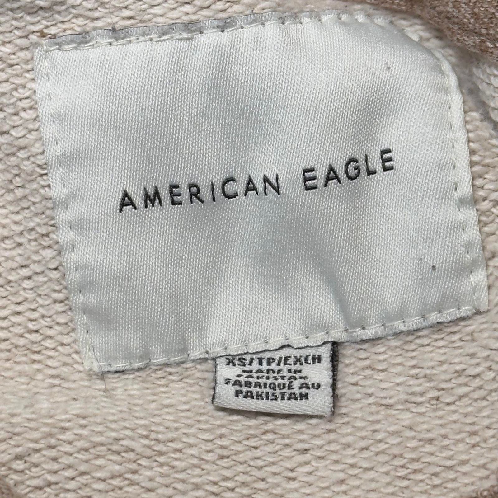 American Eagle Outfitters American eagle tan pullover hoodie Size XS / US 0-2 / IT 36-38 - 3 Thumbnail
