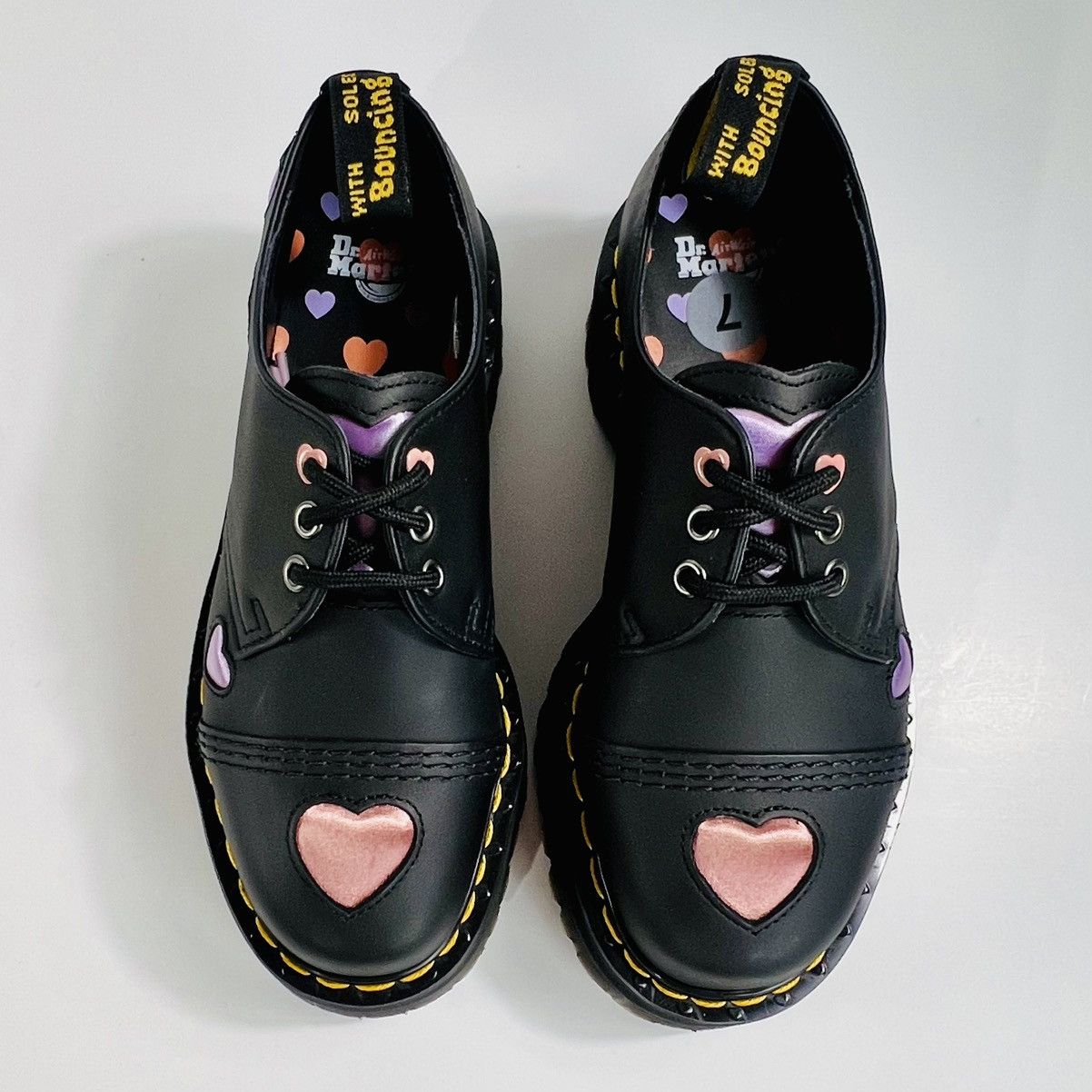 Dr. Martens Dr. Martens 1461 Quad Hearts Oxford Platform Size 7 Size US 7 / IT 37 - 5 Thumbnail