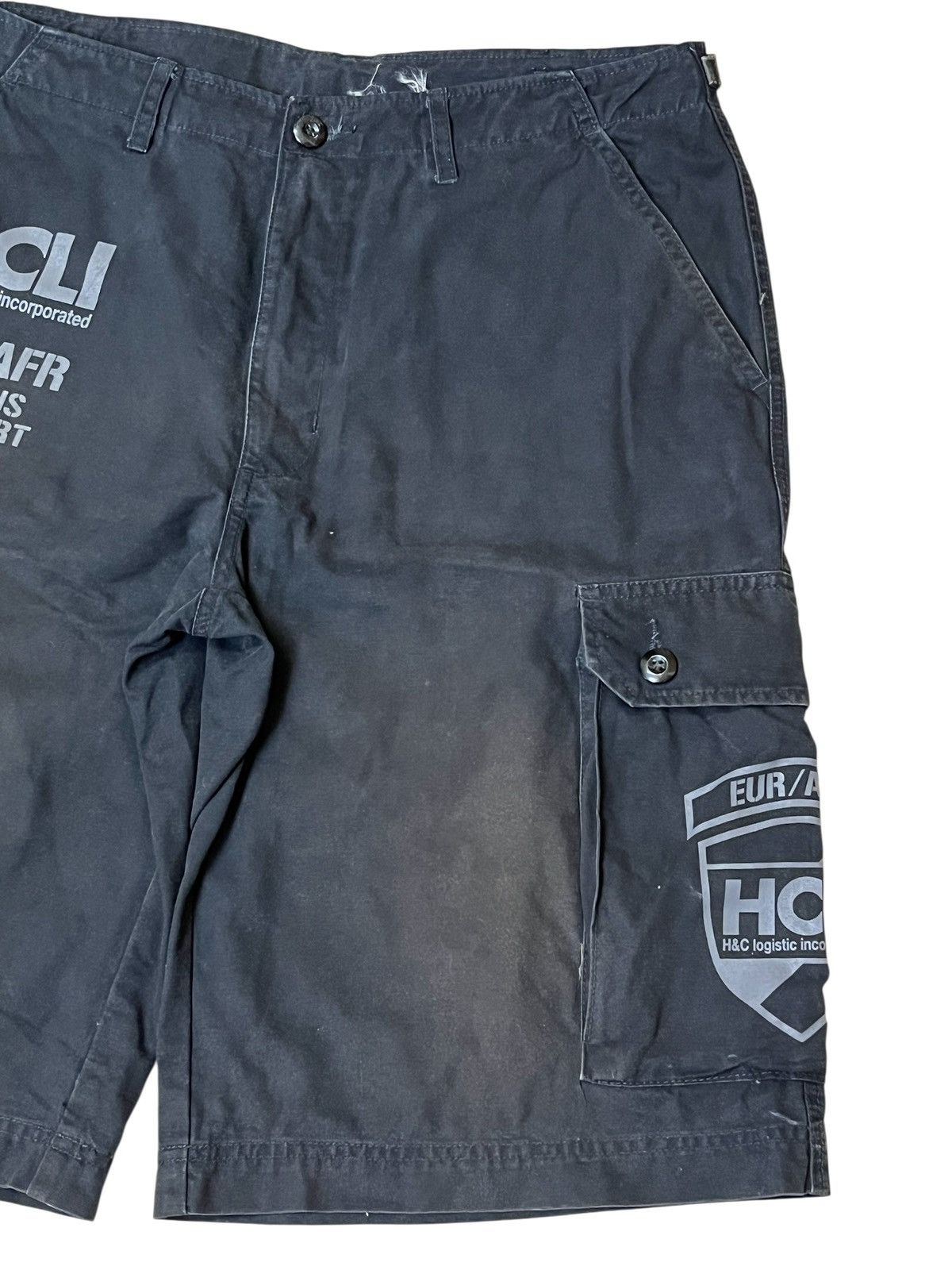 Anime Limited🔥Anime JORMUNGAND HCLI sunfaded cargo short pants Size US 36 / EU 52 - 4 Thumbnail
