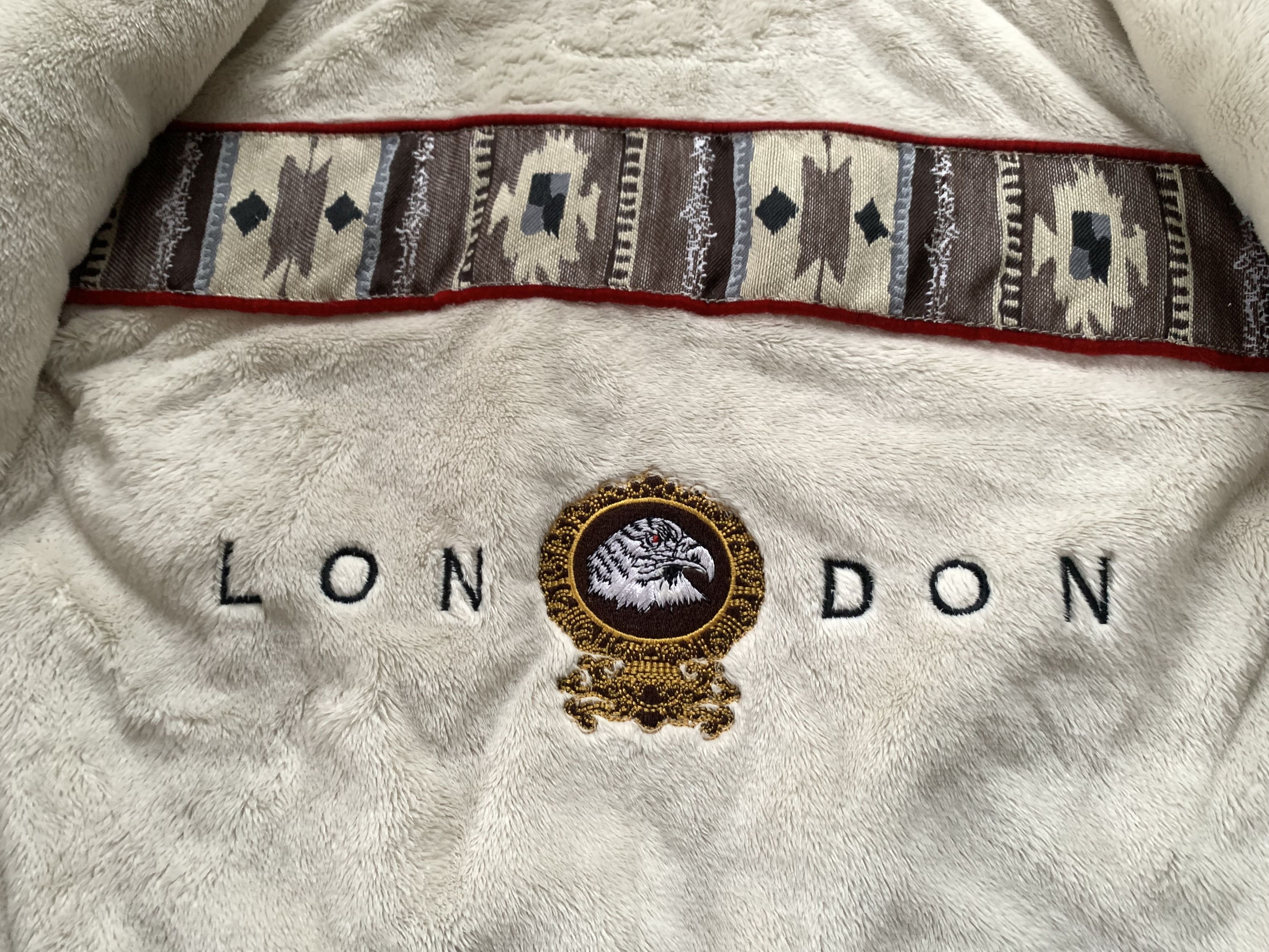 Other Womens Vintage London Alpine Jacket With Fur Neck Size M / US 6-8 / IT 42-44 - 13 Thumbnail