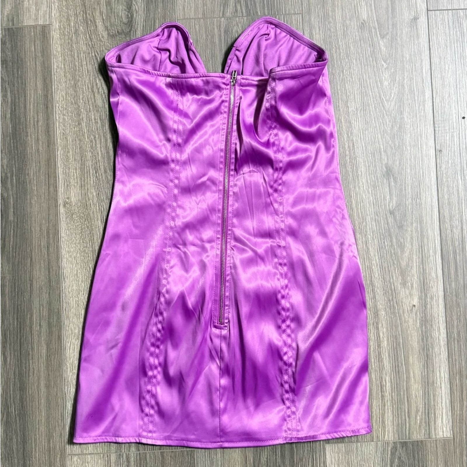 Fashion Nova Fashion Nova Purple Bodycon Mini Dress Size Medium Size M / US 6-8 / IT 42-44 - 6 Thumbnail