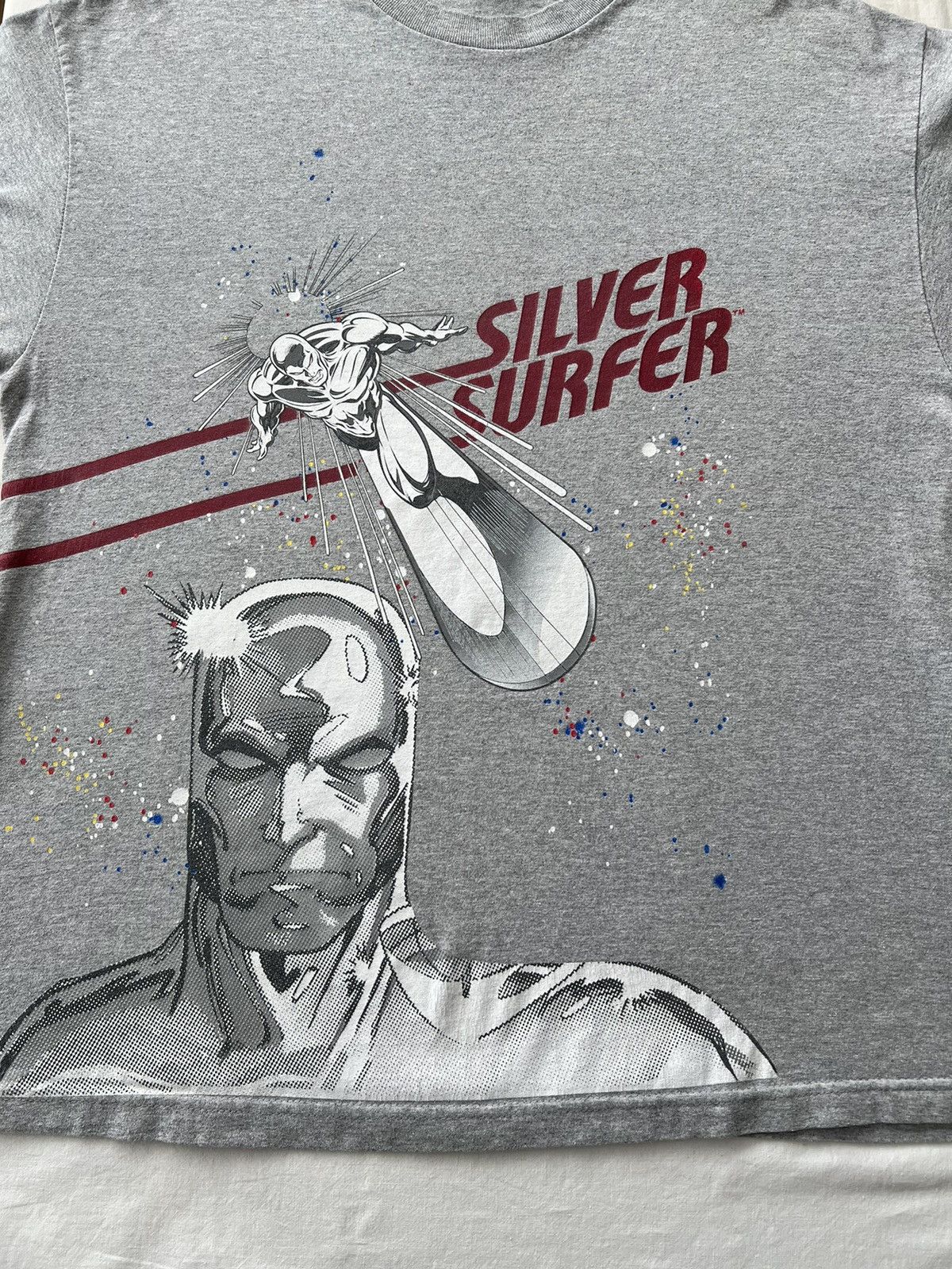 Marvel Comics Vintage 2000s Silver Surfer Marvel Comics Cartoon T-shirt Size US XL / EU 56 / 4 - 5 Thumbnail