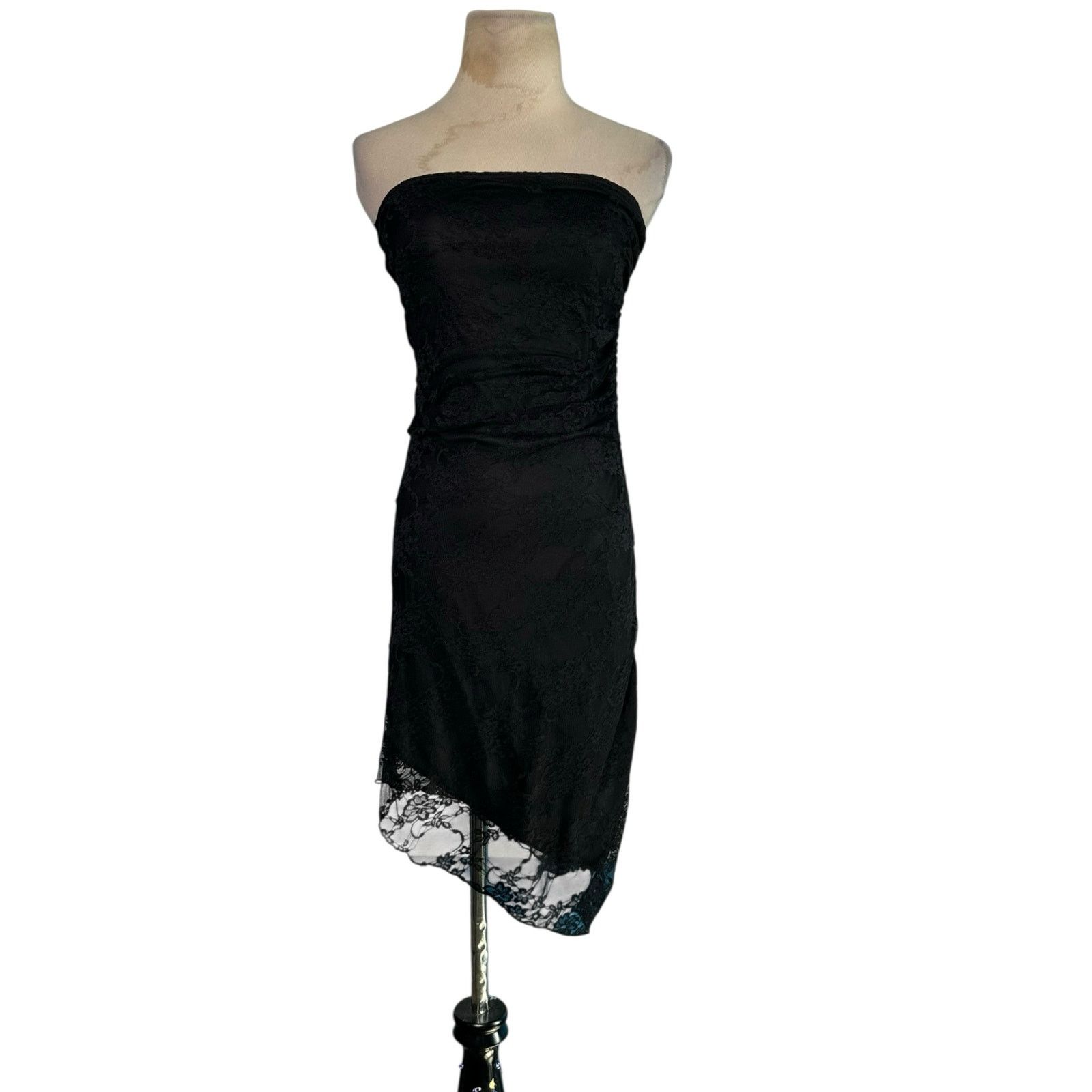 Fashion Nova Fashion Nova black lace bodycon mini party dress size Medium Size M / US 6-8 / IT 42-44 - 9 Thumbnail