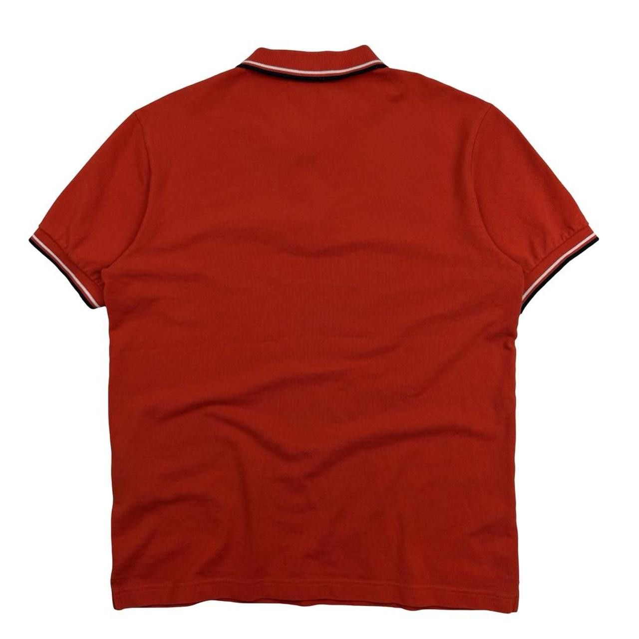 Prada Orange Prada Sport Red Tab Polo Shirt - Large Size US L / EU 52-54 / 3 - 2 Thumbnail