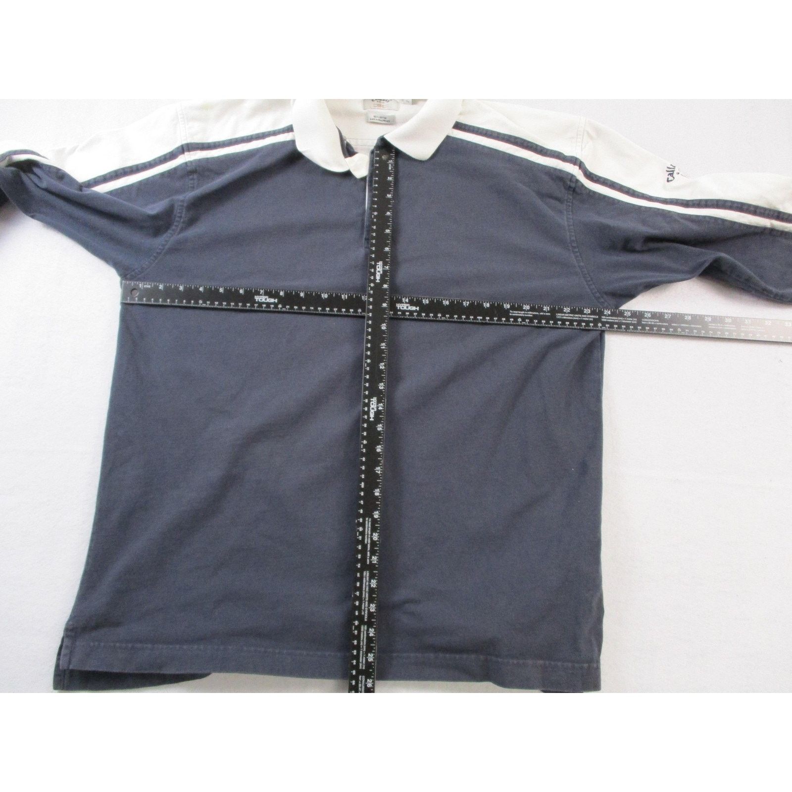 Callaway Callaway Golf Polo Shirt Mens XL Blue Long Sleeve Cotton Size US XL / EU 56 / 4 - 5 Thumbnail