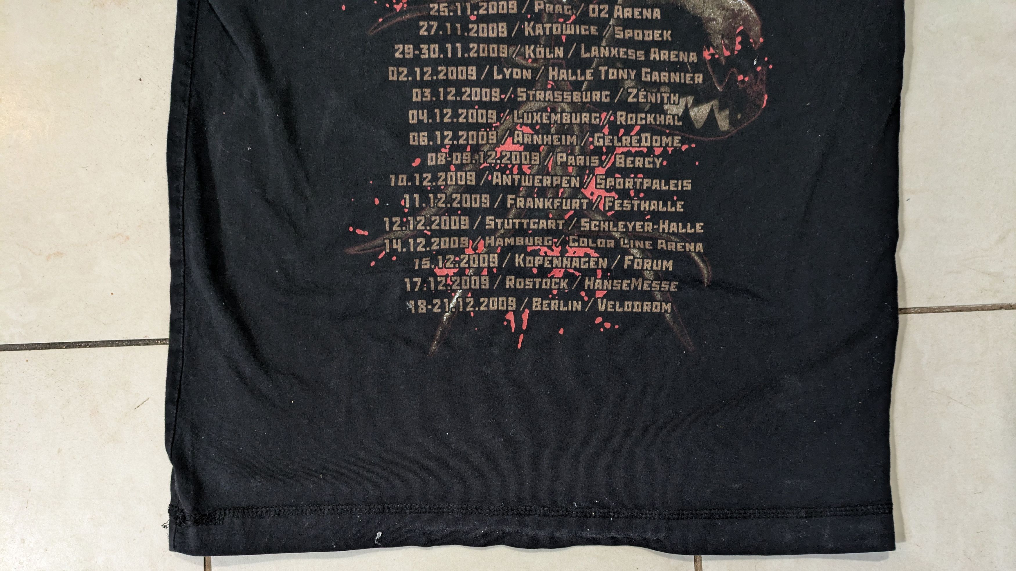 Band Tees RAMMSTEIN Liebe Ist Fur Alle Da 2009 TOUR T-Shirt Size US M / EU 48-50 / 2 - 9 Thumbnail