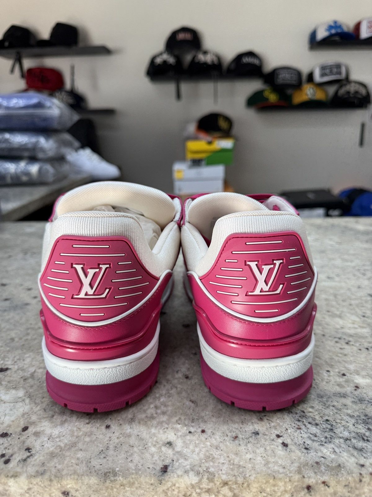 Louis Vuitton Louis Vuitton Pink Trainers Size US 9 / EU 42 - 5 Thumbnail