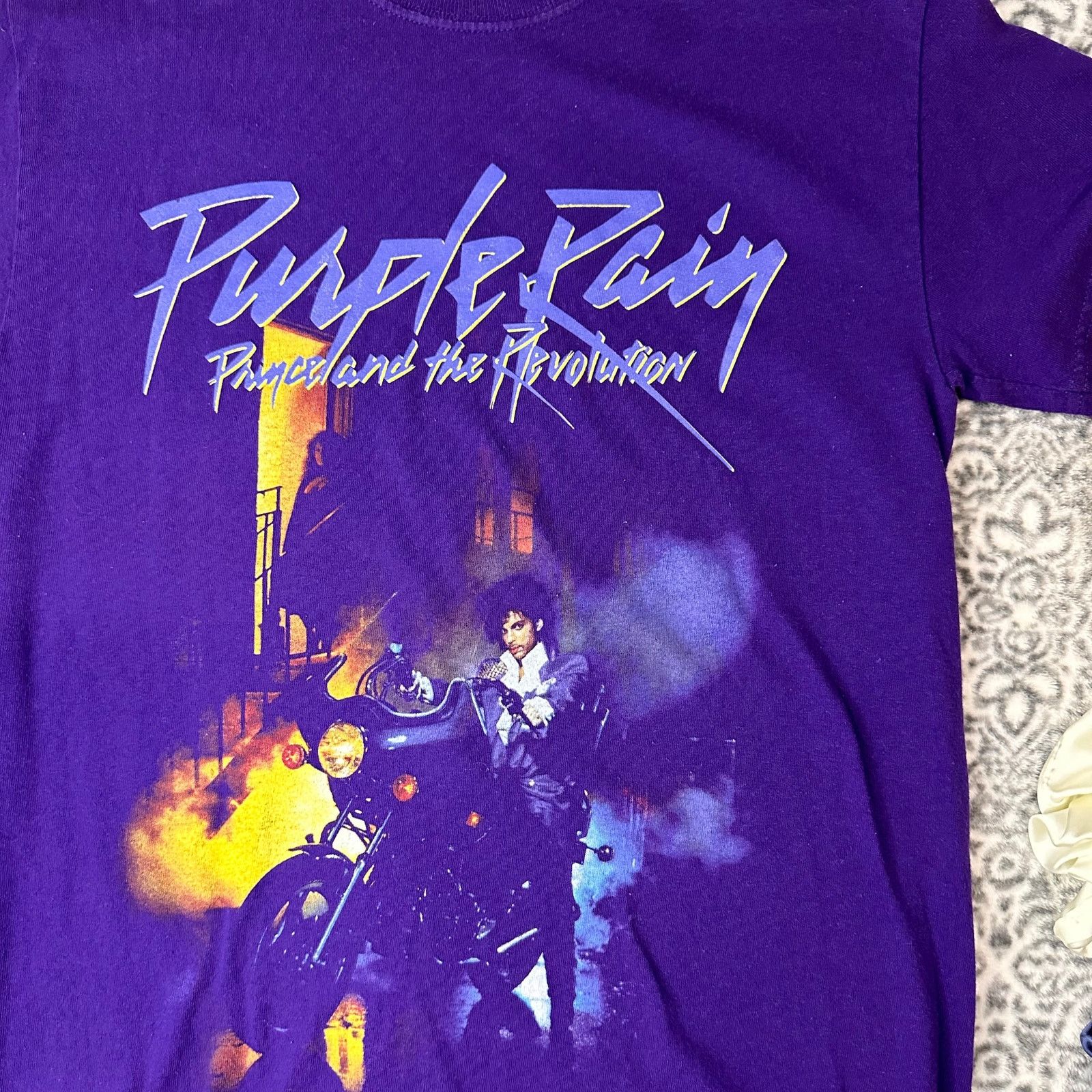 Vintage Prince Purple Rain Short Sleeve Crew Neck Tee Size Small Size US S / EU 44-46 / 1 - 2 Thumbnail