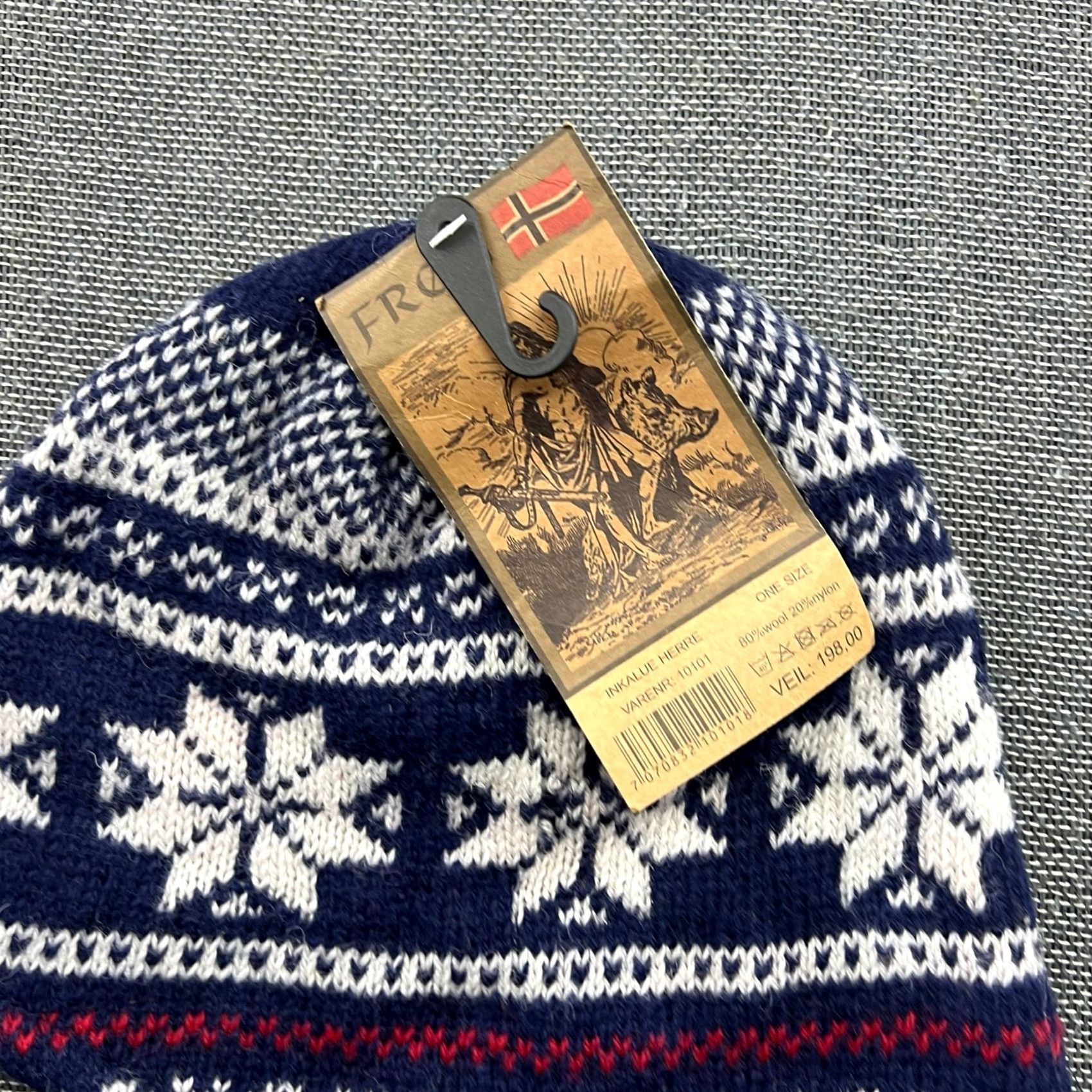 Vintage Froy Trapper Hat One Size Ushanka Fair Isle Nordic Beanie Unisex Adults Ear Flap Insulated Wool Knit Size ONE SIZE - 7 Thumbnail