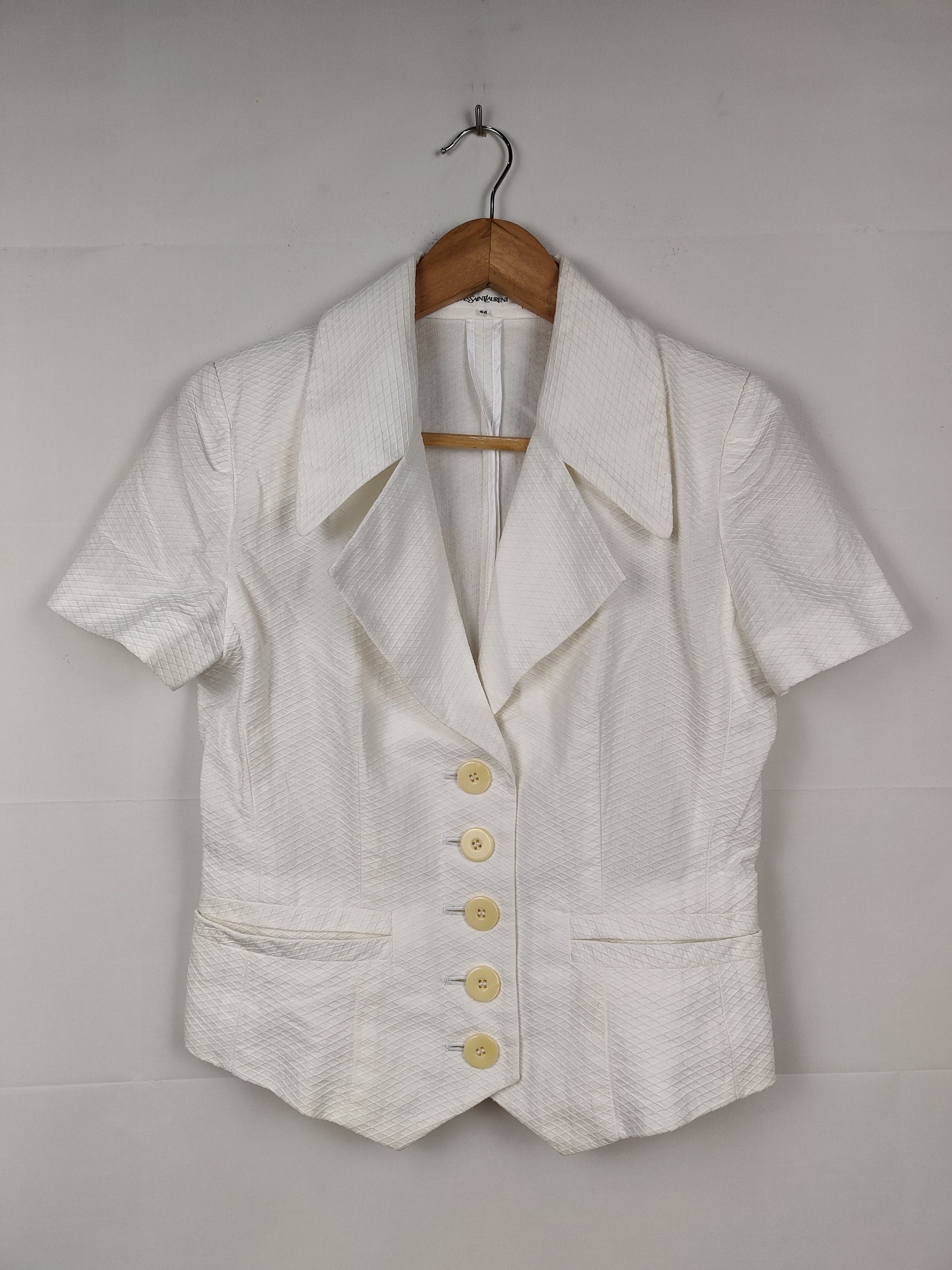 Yves Saint Laurent Yves Saint Laurent Blazer Jacket Size XS / US 0-2 / IT 36-38 - 1 Thumbnail