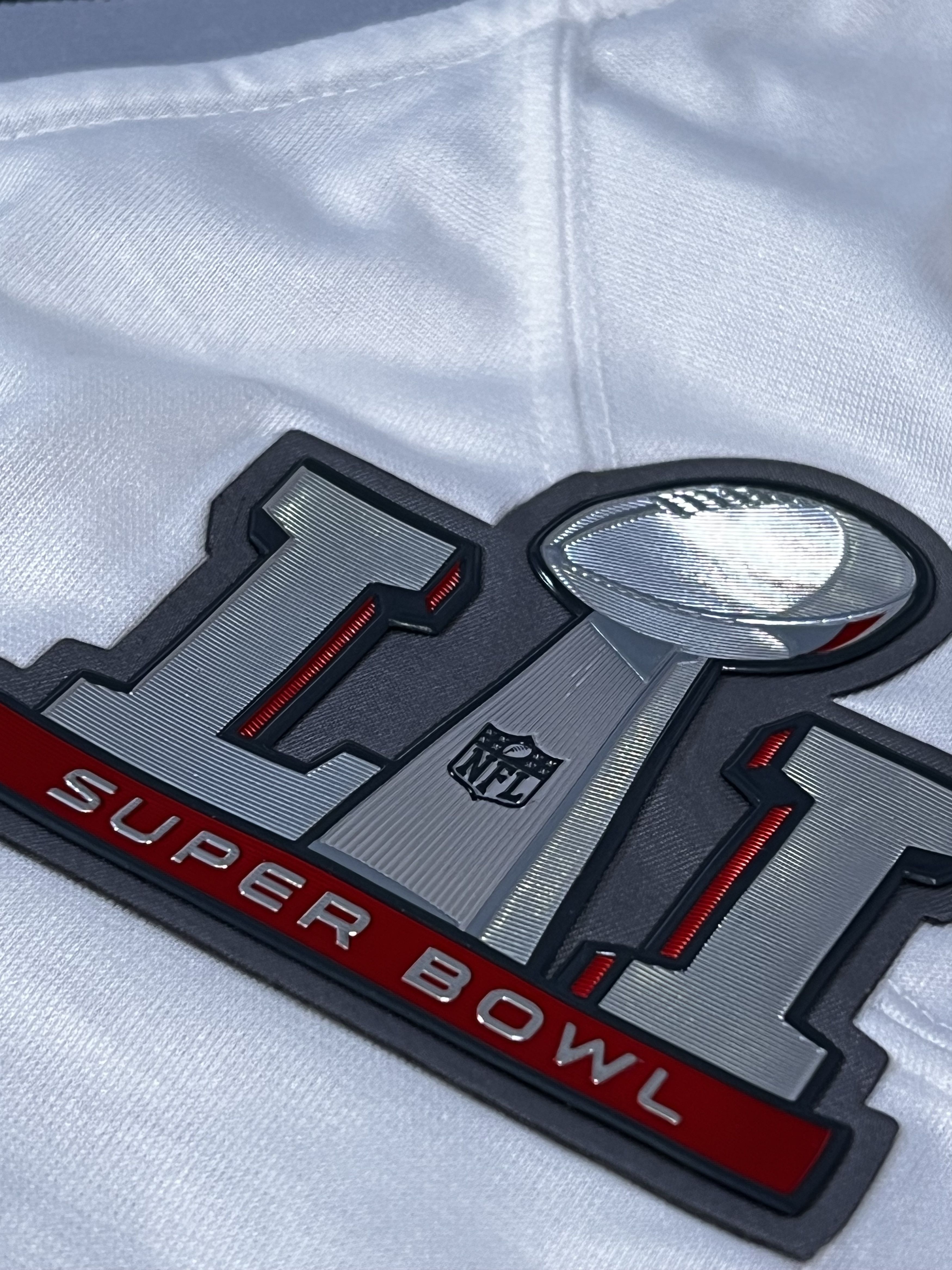 Nike Nike Tom Brady NE Patriots Super Bowl LI Game White Jersey Size US XXL / EU 58 / 5 - 3 Thumbnail