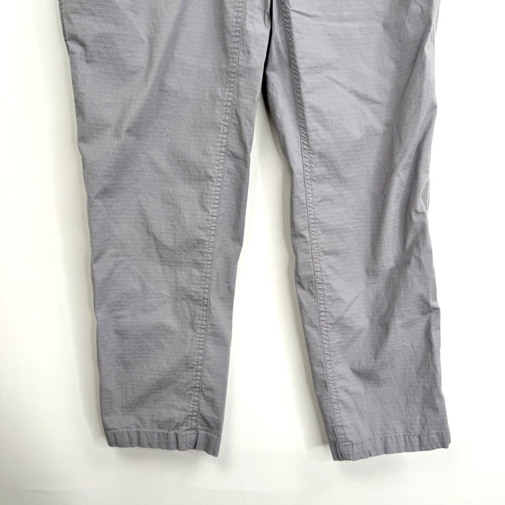 Vuori Vuori Mens Regular Pants V461 Ripstop DuraTerra Hiking Gray 30x27 Jogger Cotton Spandex Blended Activewear M Size US 31 - 6 Thumbnail