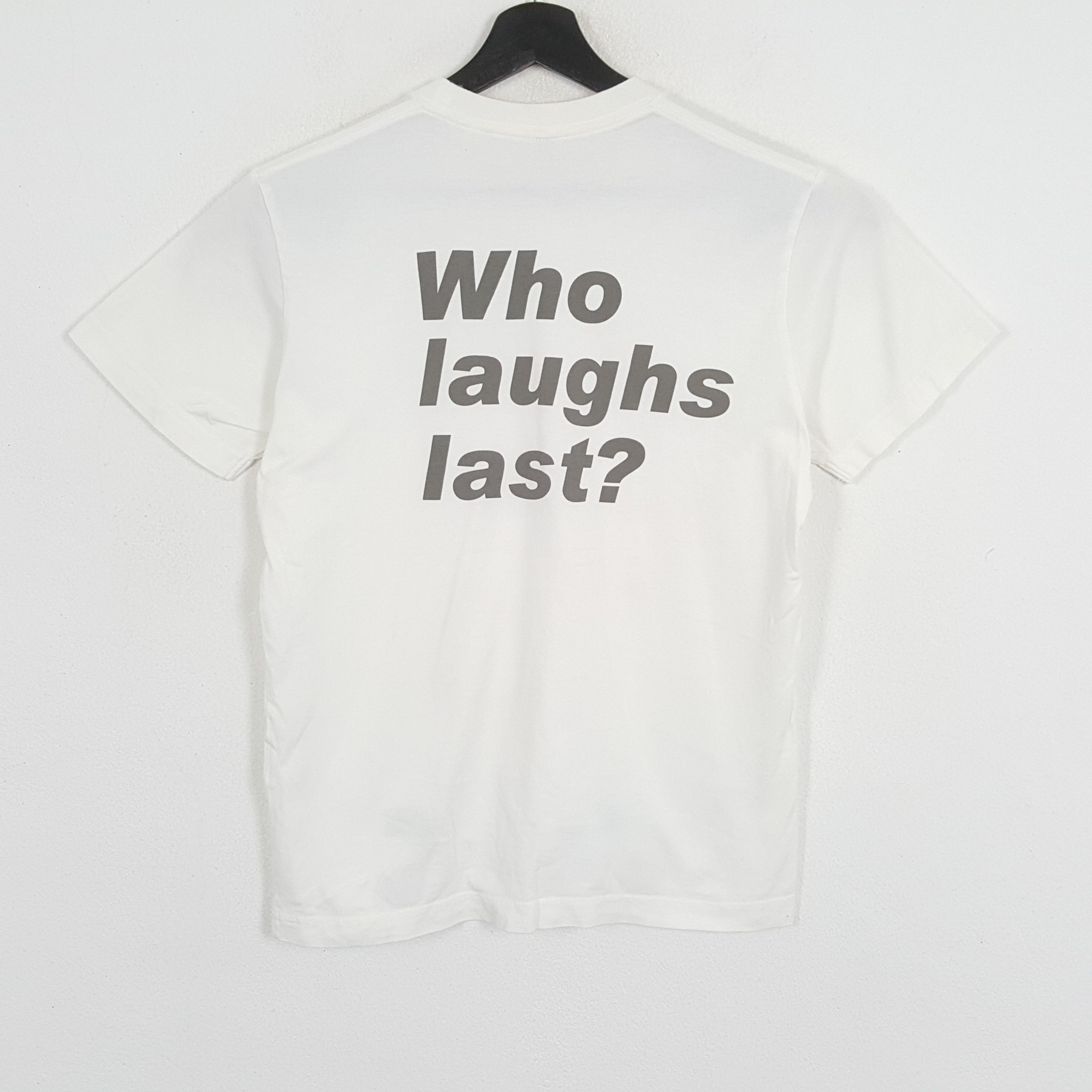 Barbara Kruger × Japanese Brand × Vintage BARBARA KRUGER X Japanese Brand Skull Design Tshirt Size US M / EU 48-50 / 2 - 3 Thumbnail