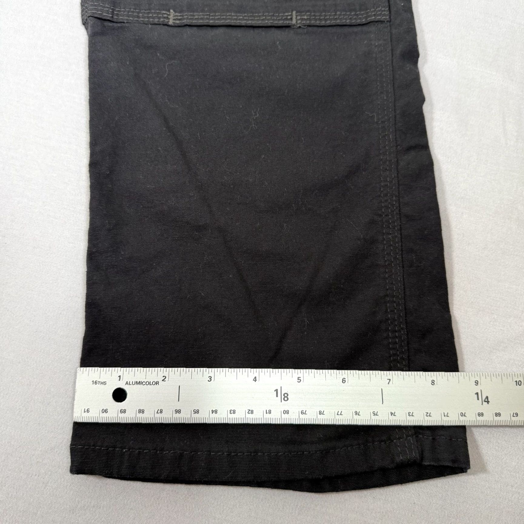 Ariat Ariat Rebar M4 Relaxed Straight Work Carpenter Pants 33x30 Black Mens/Regular Size with Cargo Pockets, Canvas, Zip Fly, Stretch, Utility Size US 33 - 6 Thumbnail