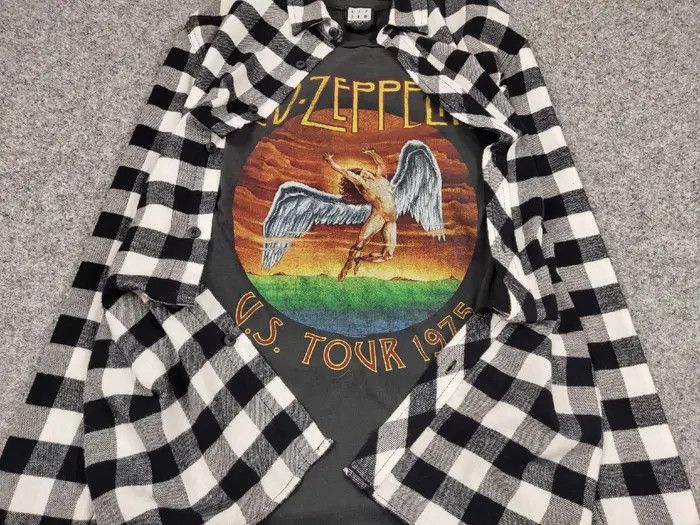 Flannel Vintage Flannel Shirt Travis Scott Style Y2K Style Size US M / EU 48-50 / 2 - 6 Thumbnail