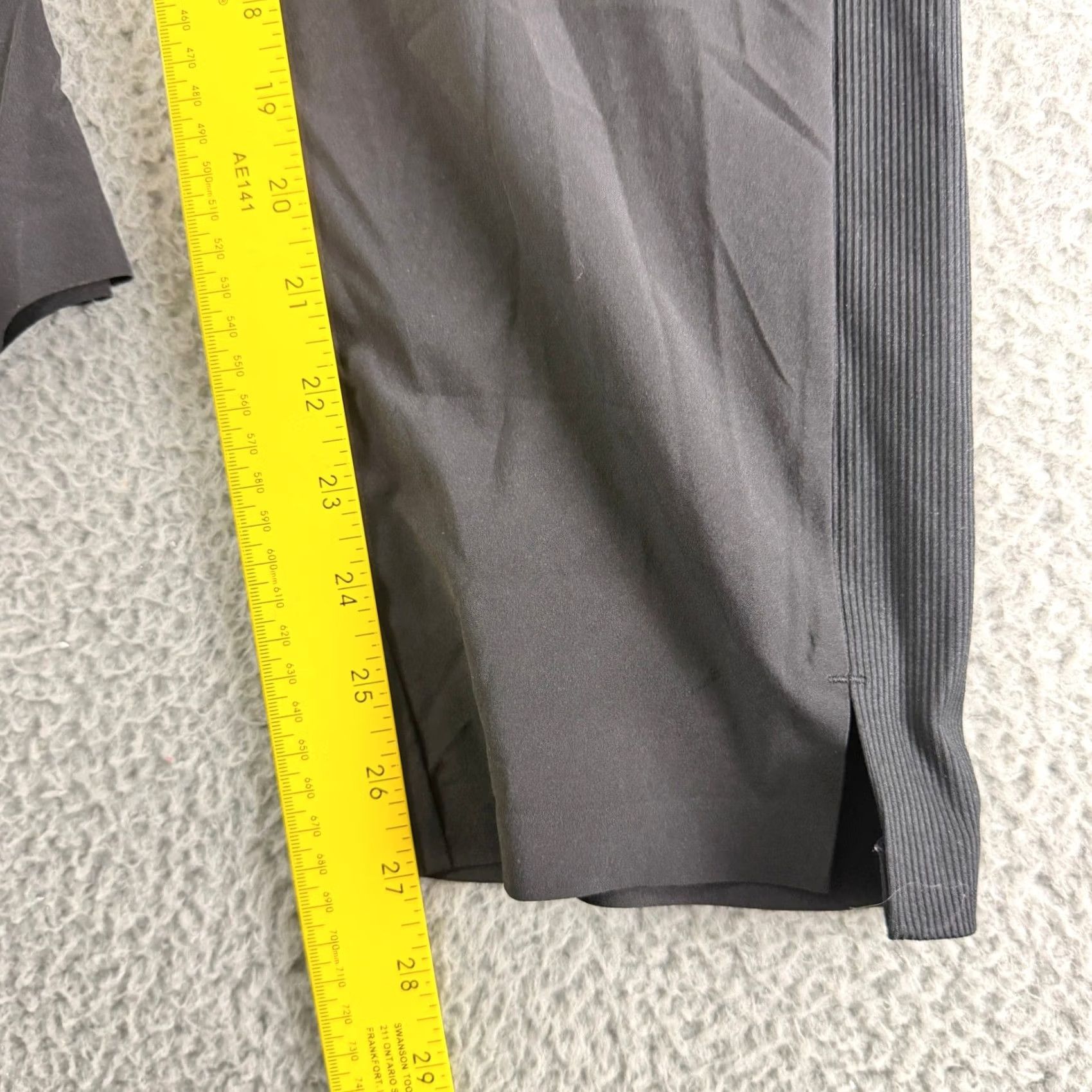 Athleta Athleta Brooklyn Ankle Pants Womens 6 Black - Tapered Stretch Travel Workwear Size 30" / US 8 / IT 44 - 7 Thumbnail