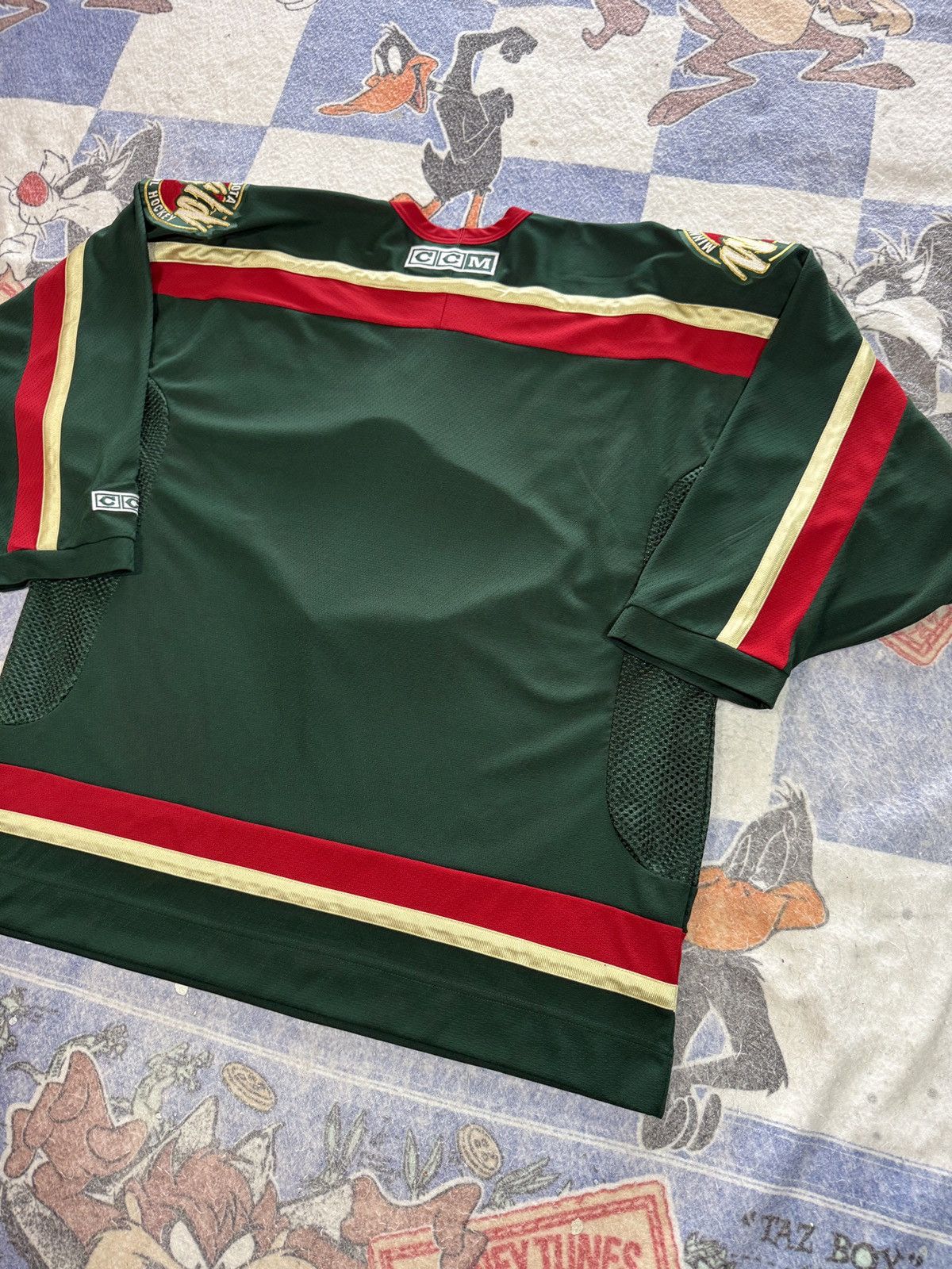 NHL Vintage minnesota wild jersey Size US XL / EU 56 / 4 - 4 Thumbnail