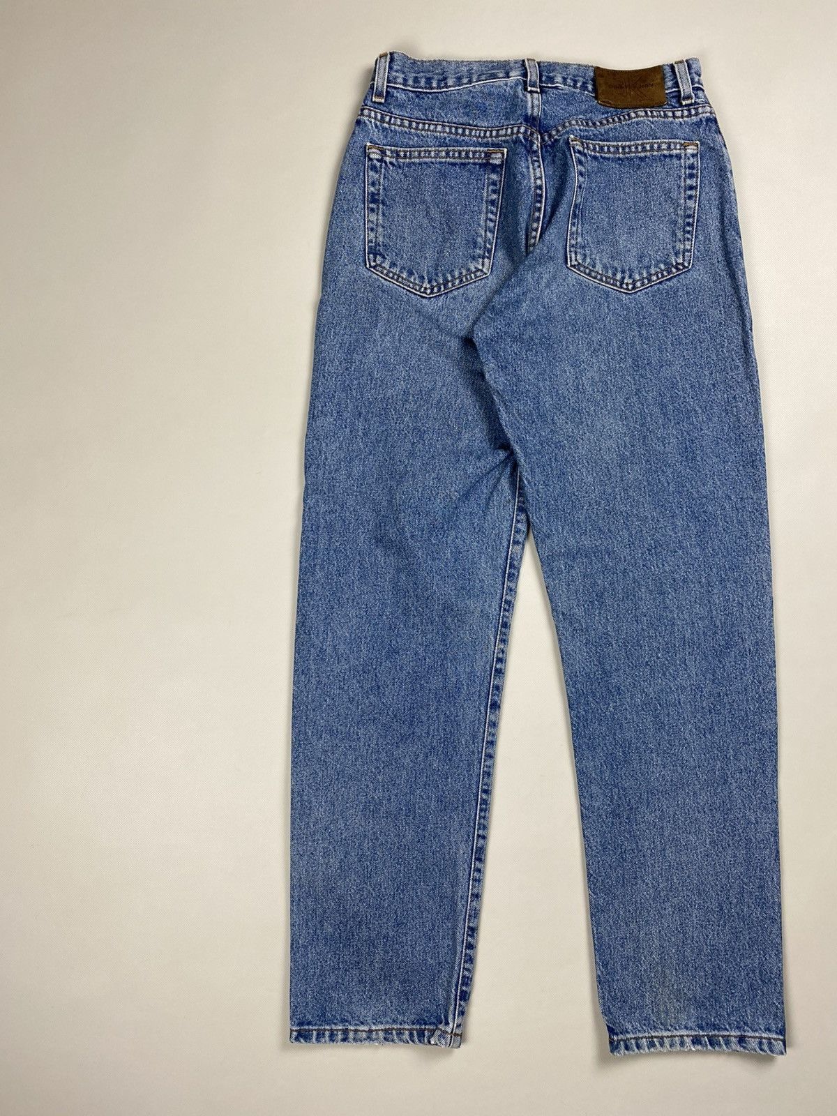 Calvin Klein × Vintage Calvin Klein Vintage 90s washed denim ladies jeans size 6 Size 28" / US 6 / IT 42 - 18 Thumbnail