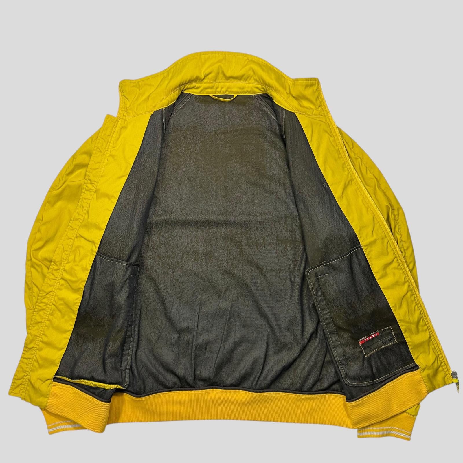 Prada Prada Sport 2011 Acid Yellow Red Tab Nylon Track Jacket - M Size US M / EU 48-50 / 2 - 5 Thumbnail