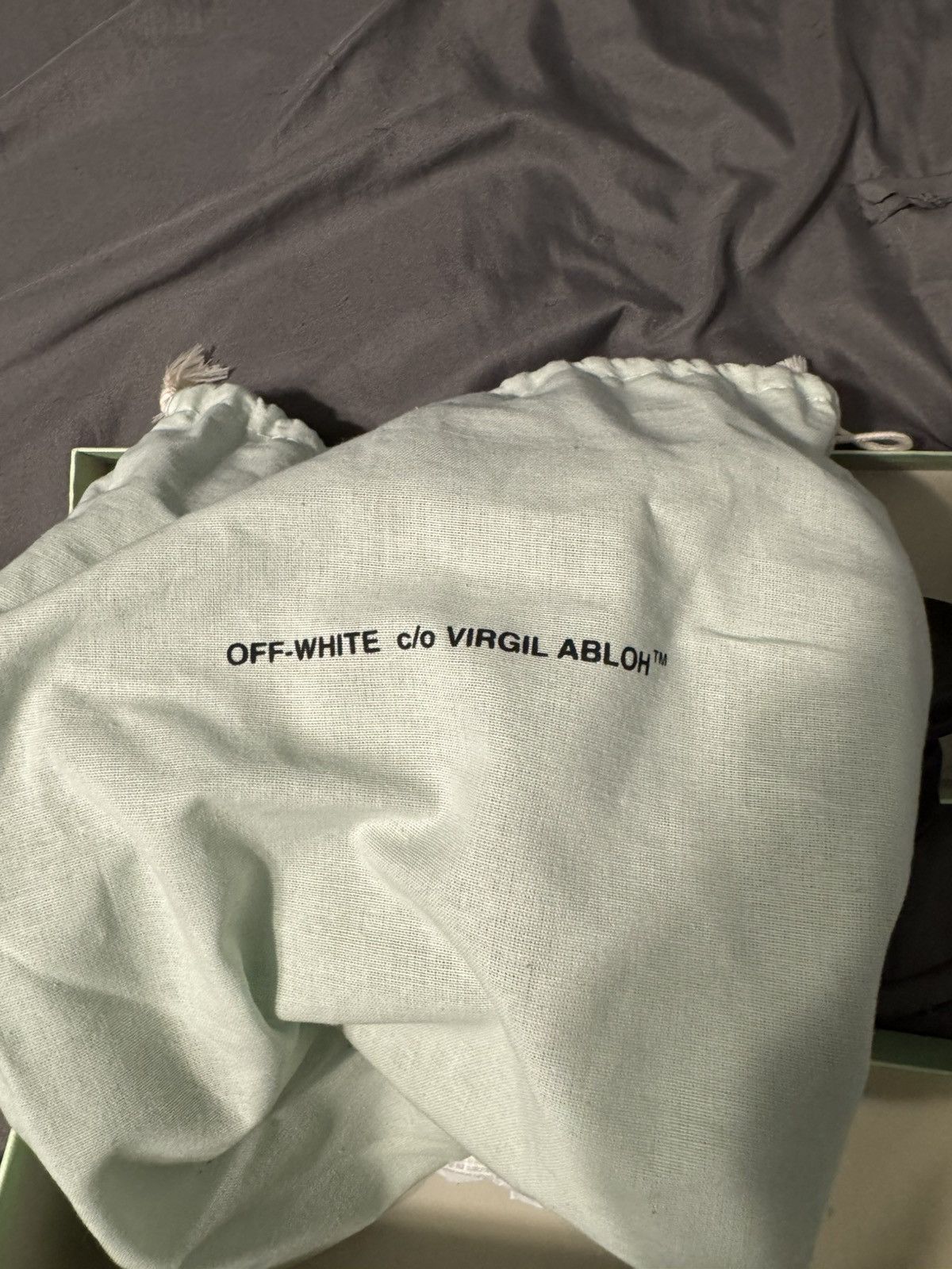 Off-White Off white logo print black blue Size US 11 / EU 44 - 6 Thumbnail
