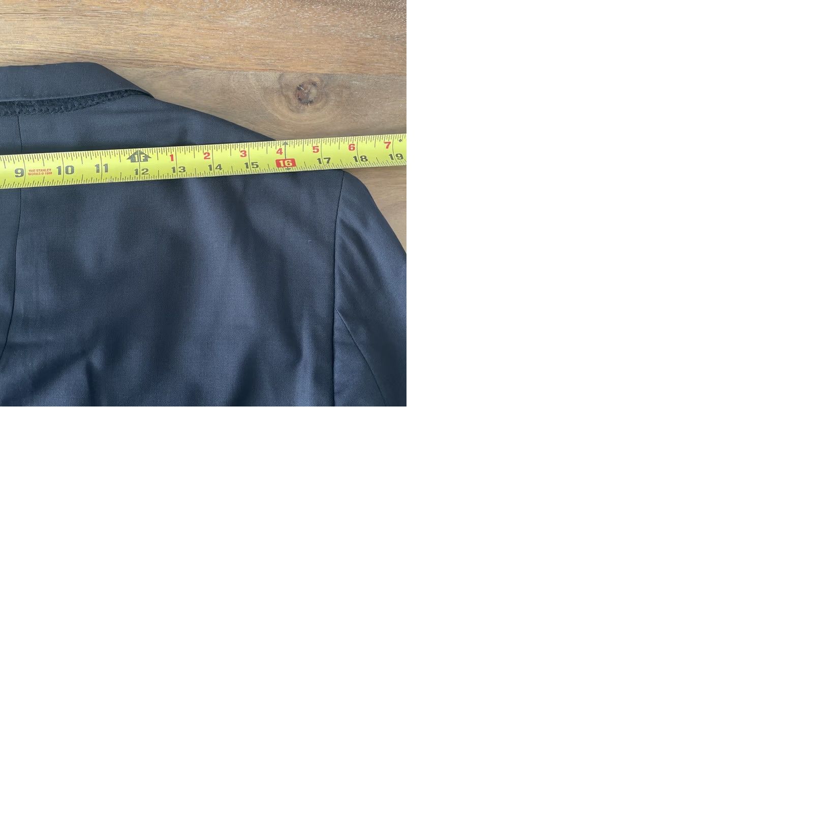 Bonobos Bonobos X Marzotto Navy Blue Wool Blazer Mens 40R Jacket/Coat Regular Fit Blazer Navy Blue Wool City Classic Italian Blazer Mens Size 40R - 9 Thumbnail