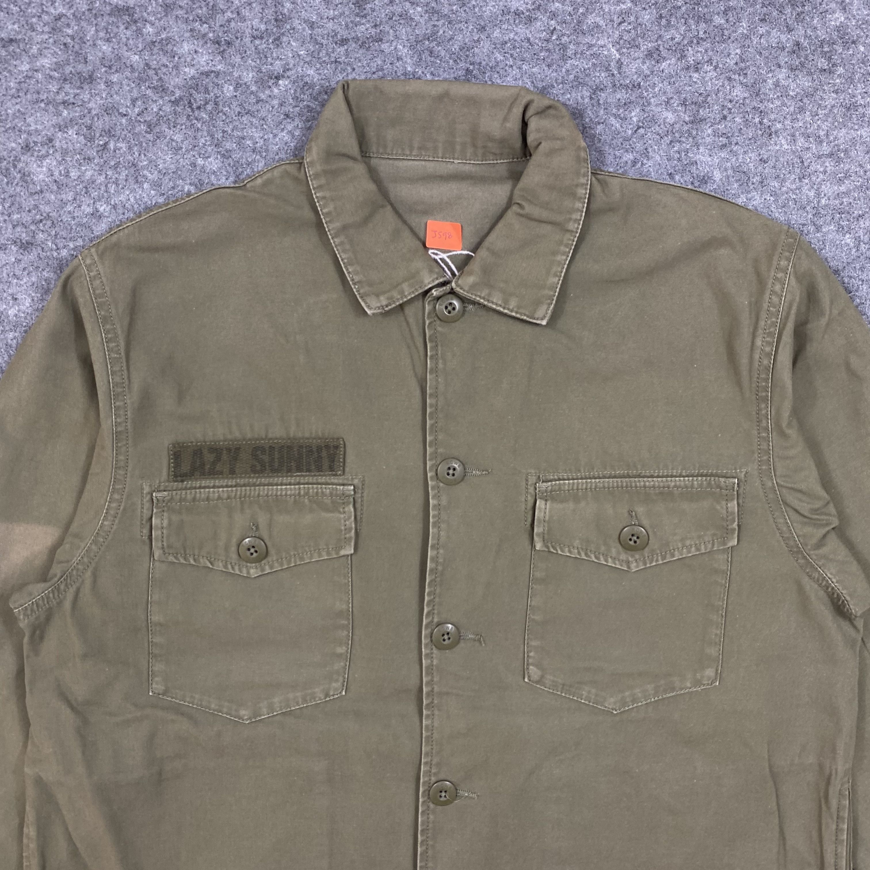 Japanese Brand RODEO CROWNS Wide Japanese Brand Military Shirt Jacket-J598 Size US L / EU 52-54 / 3 - 7 Thumbnail