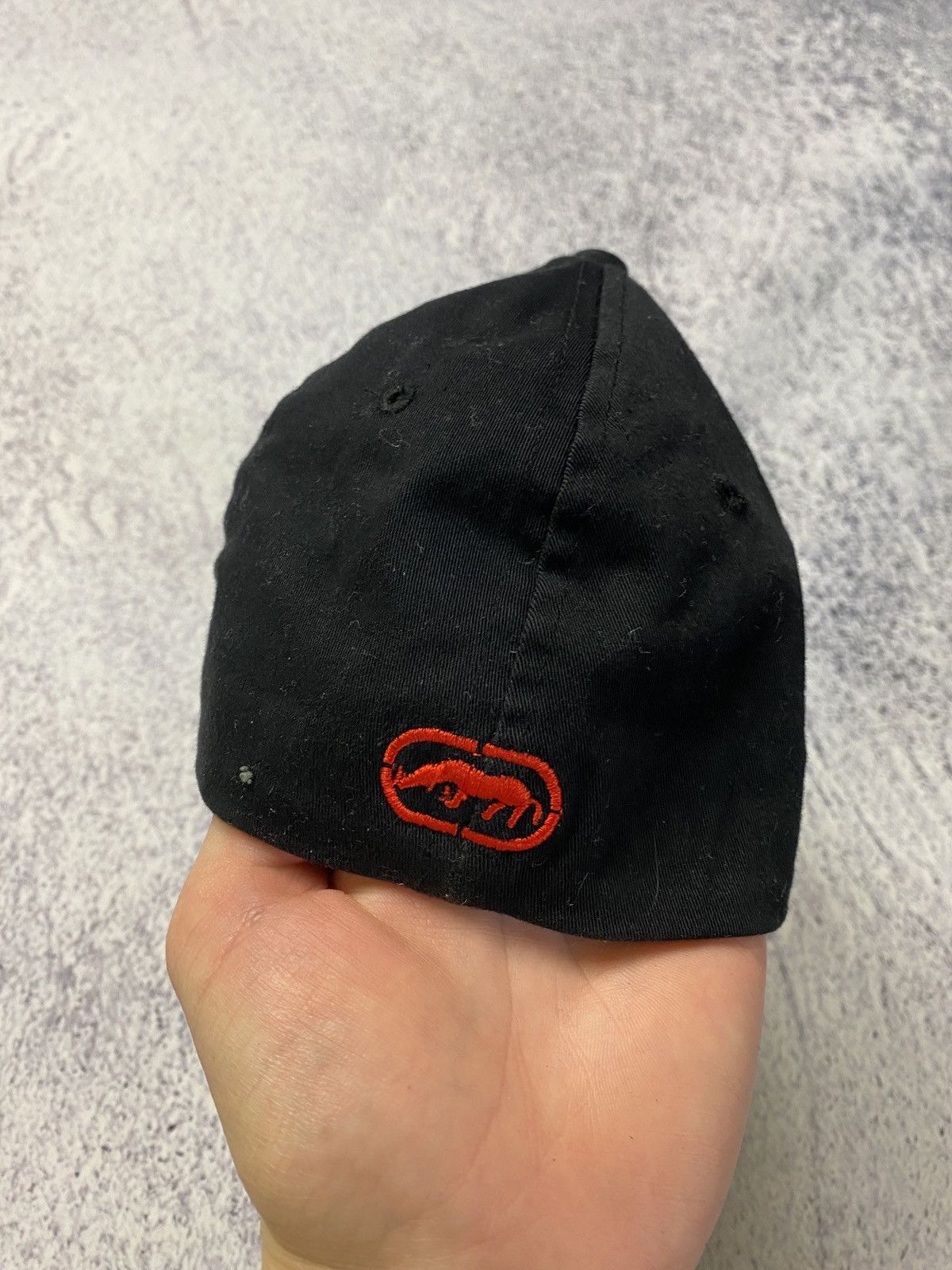 Ecko Unltd. × Vintage Vintage Ecko Unltd. Marc Ecko Big Logo FlexFit Cap Hat Rap Size ONE SIZE - 6 Thumbnail