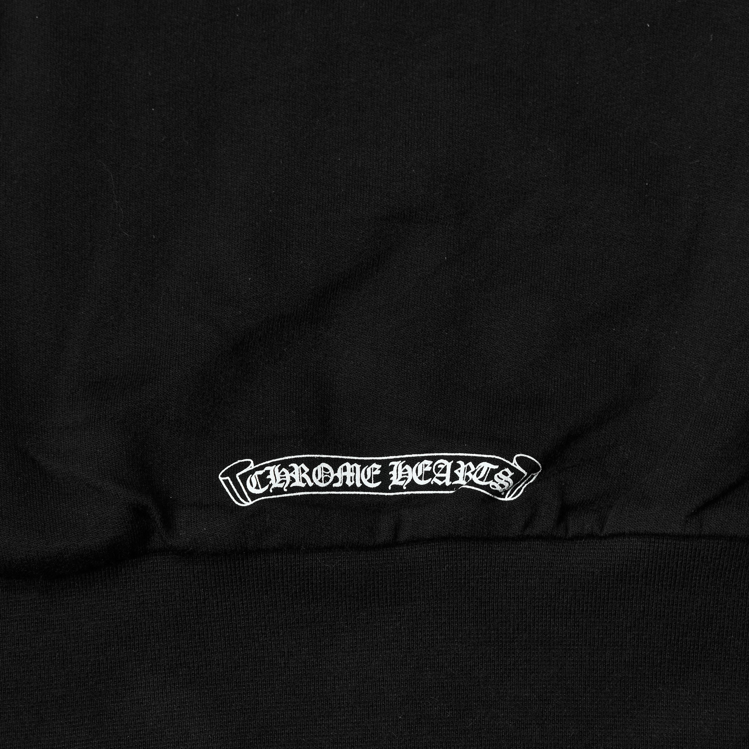 Chrome Hearts CHROME HEARTS Rolling Stones Zip Up Hoodie BLACK Size US M / EU 48-50 / 2 - 6 Thumbnail
