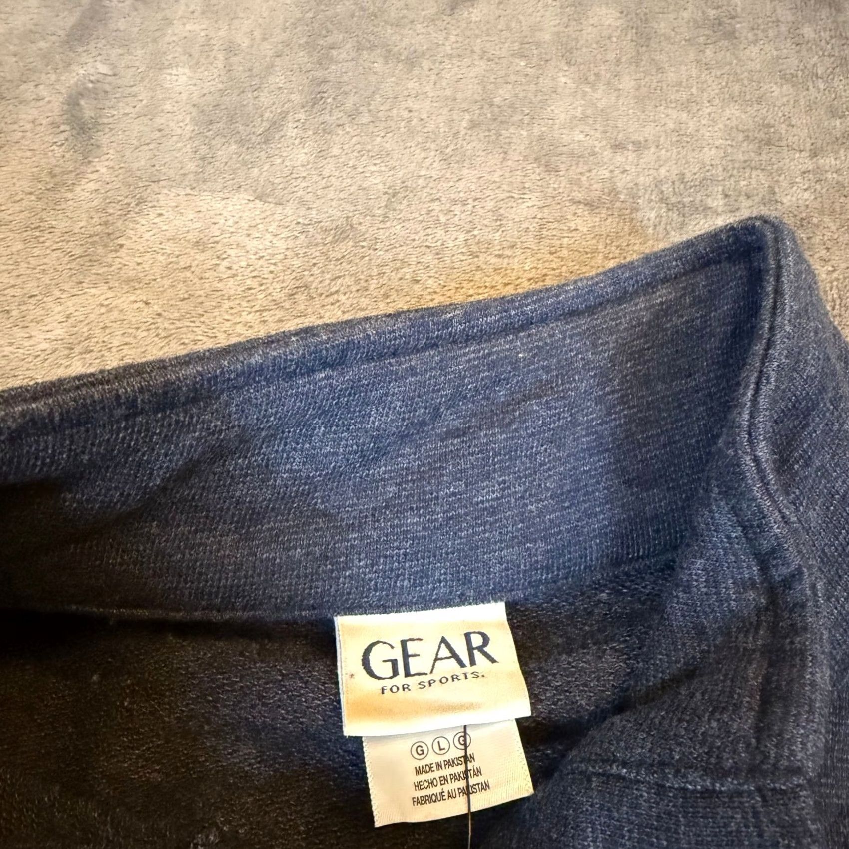 Vintage GEAR FOR SPORTS Friday Harbor 1/4 Zip Pullover Sweater Navy Blue Mens L NWT Size US L / EU 52-54 / 3 - 3 Thumbnail