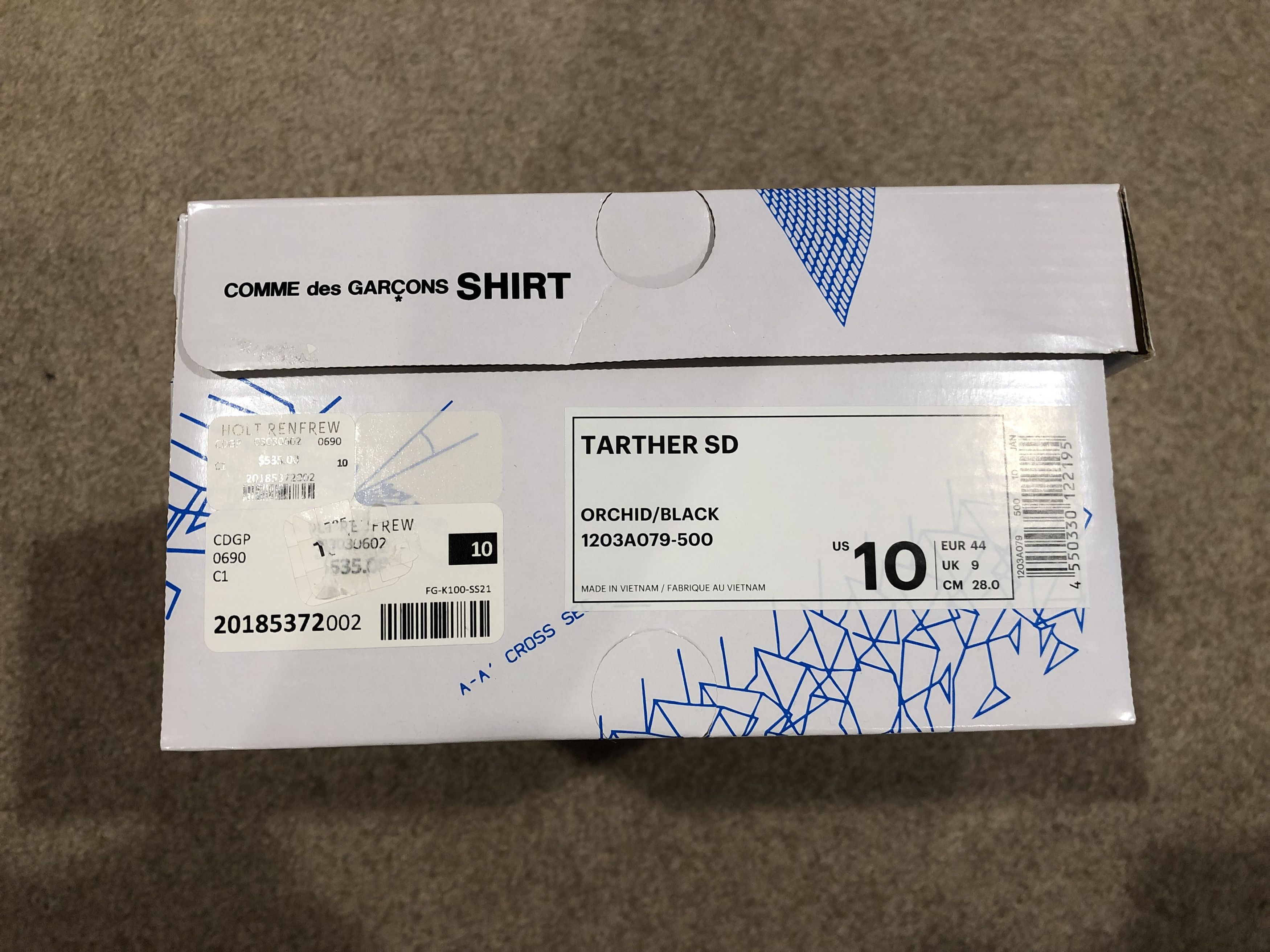 Asics × Comme des Garcons SHIRT [FINAL DROP] 2021 Tarther Sneakers *UNDER RETAIL* Size US 10 / EU 43 - 9 Thumbnail