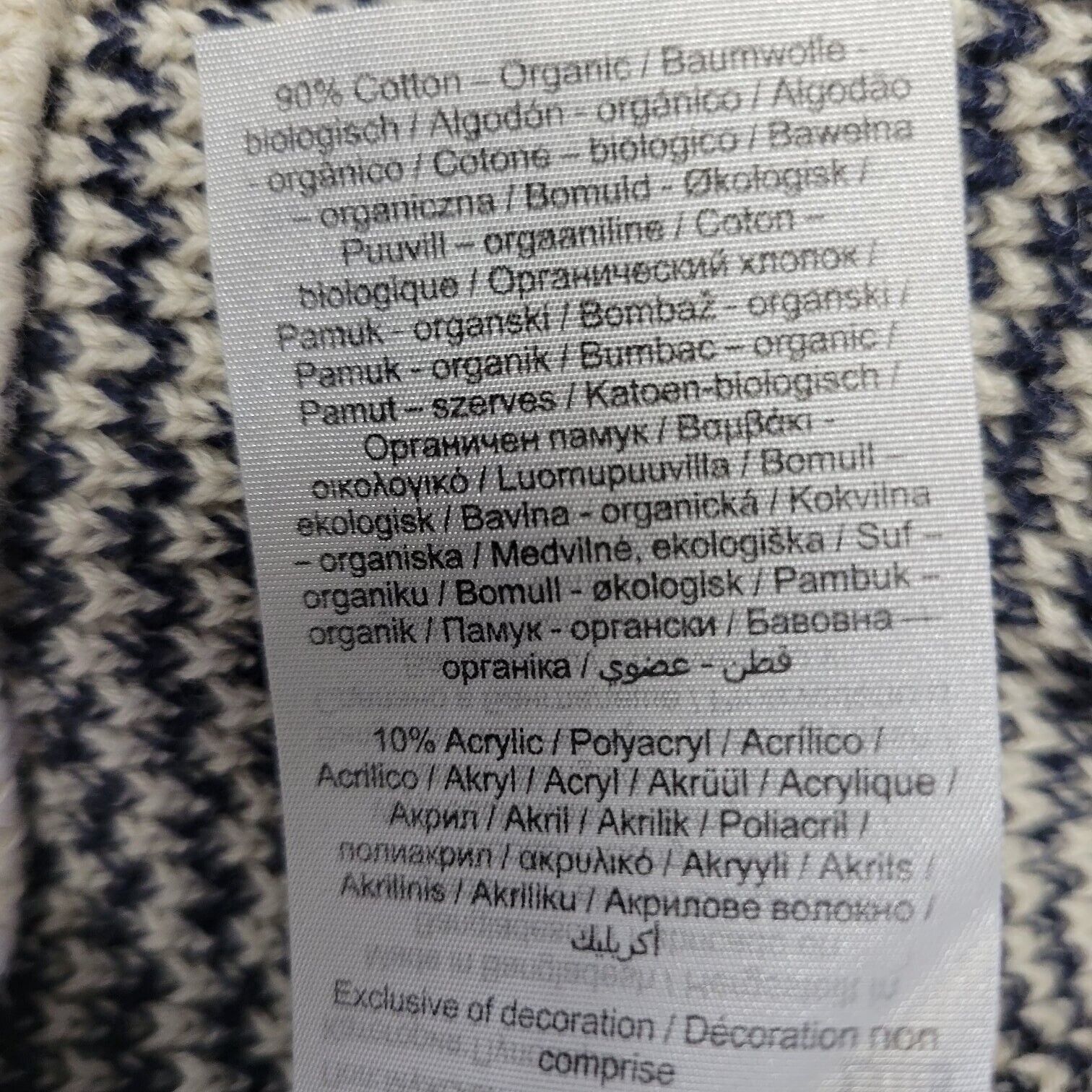 Selected Homme Selected Homme Cotton Acrylic Sweater Men's. Size XL. New Size US XL / EU 56 / 4 - 7 Thumbnail