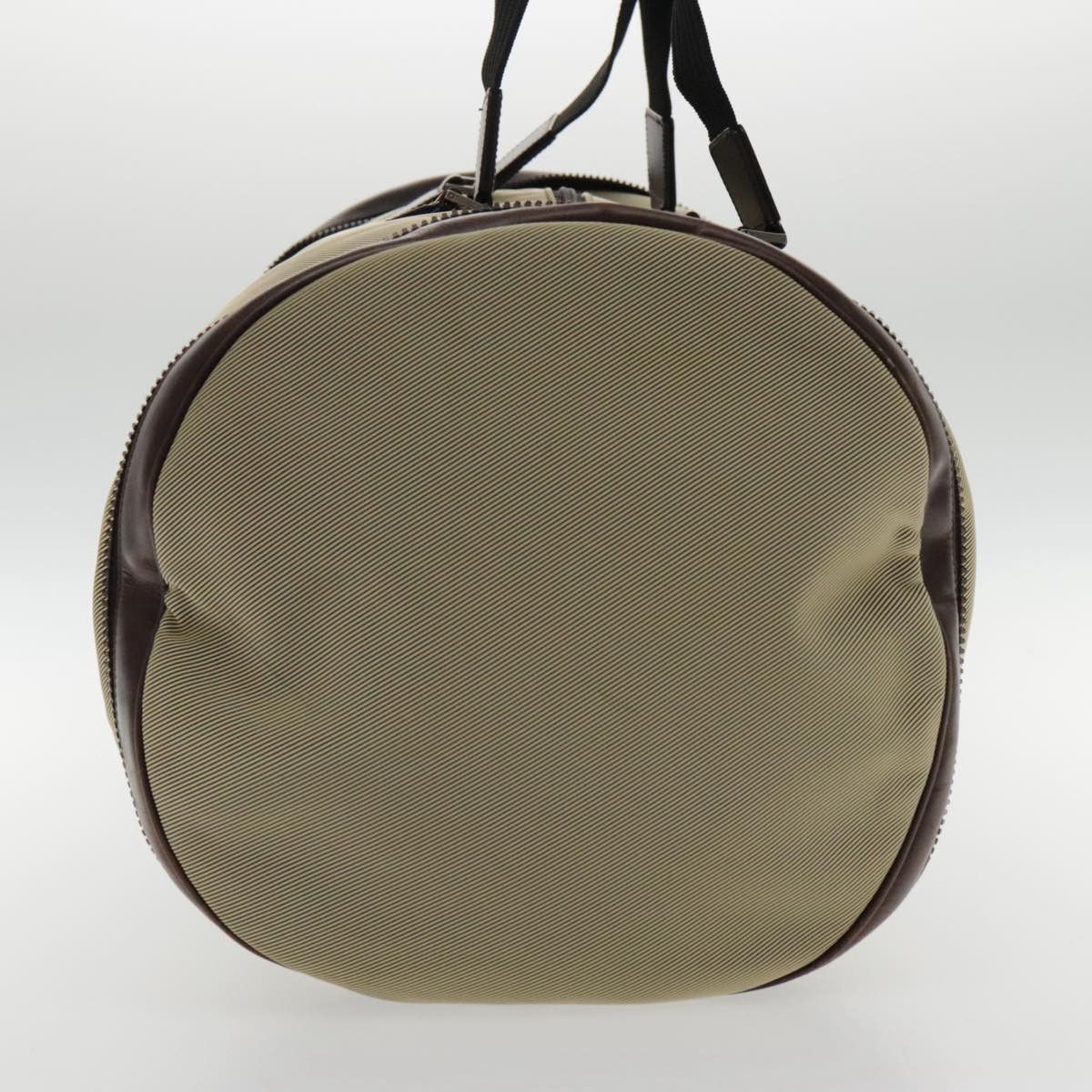 Salvatore Ferragamo Salvatore Ferragamo Boston Bag Canvas Beige Silver Size ONE SIZE - 4 Thumbnail