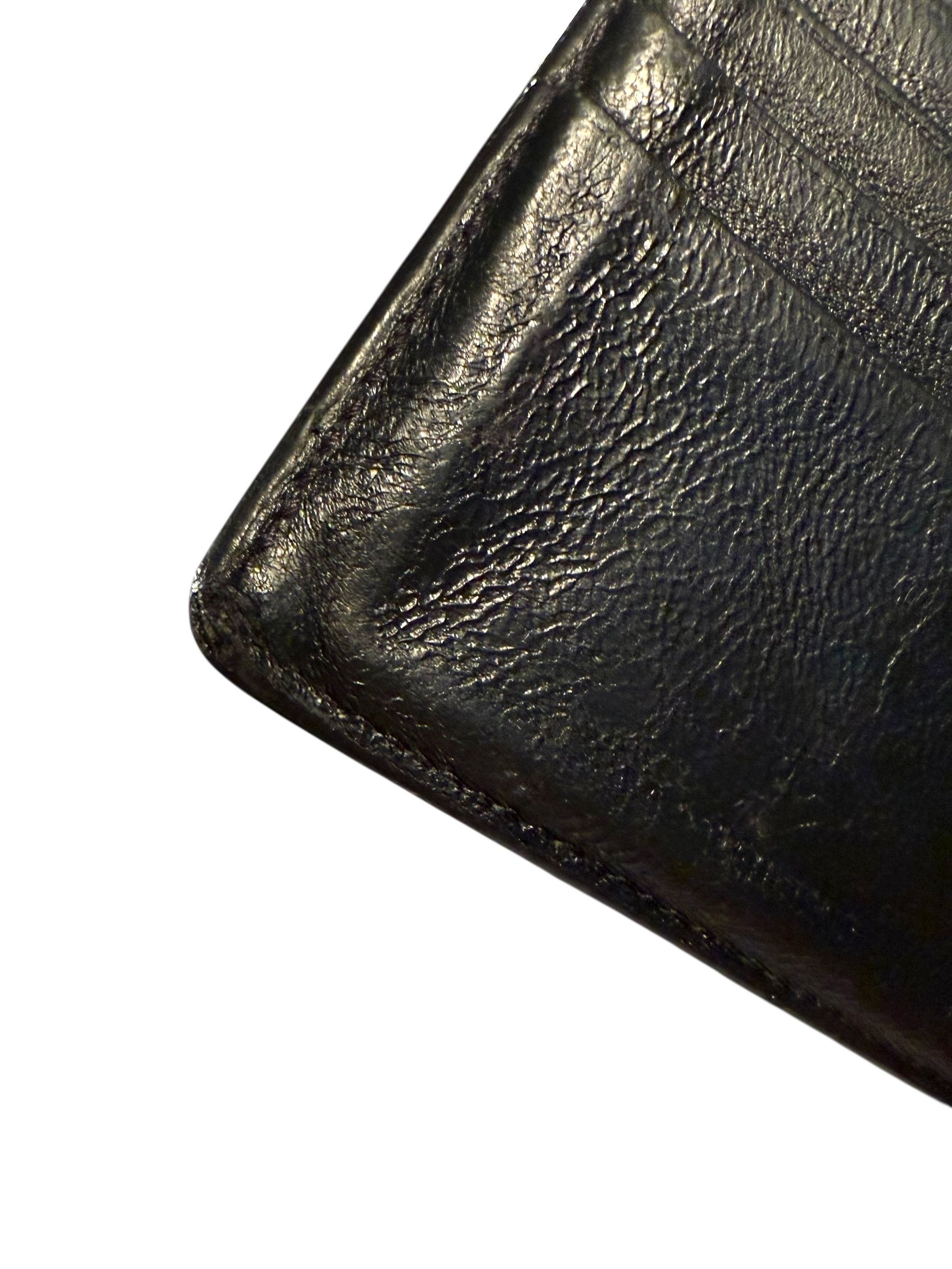Balenciaga Vintage Balenciaga Leather Logo Bifold Wallet Size ONE SIZE - 5 Thumbnail