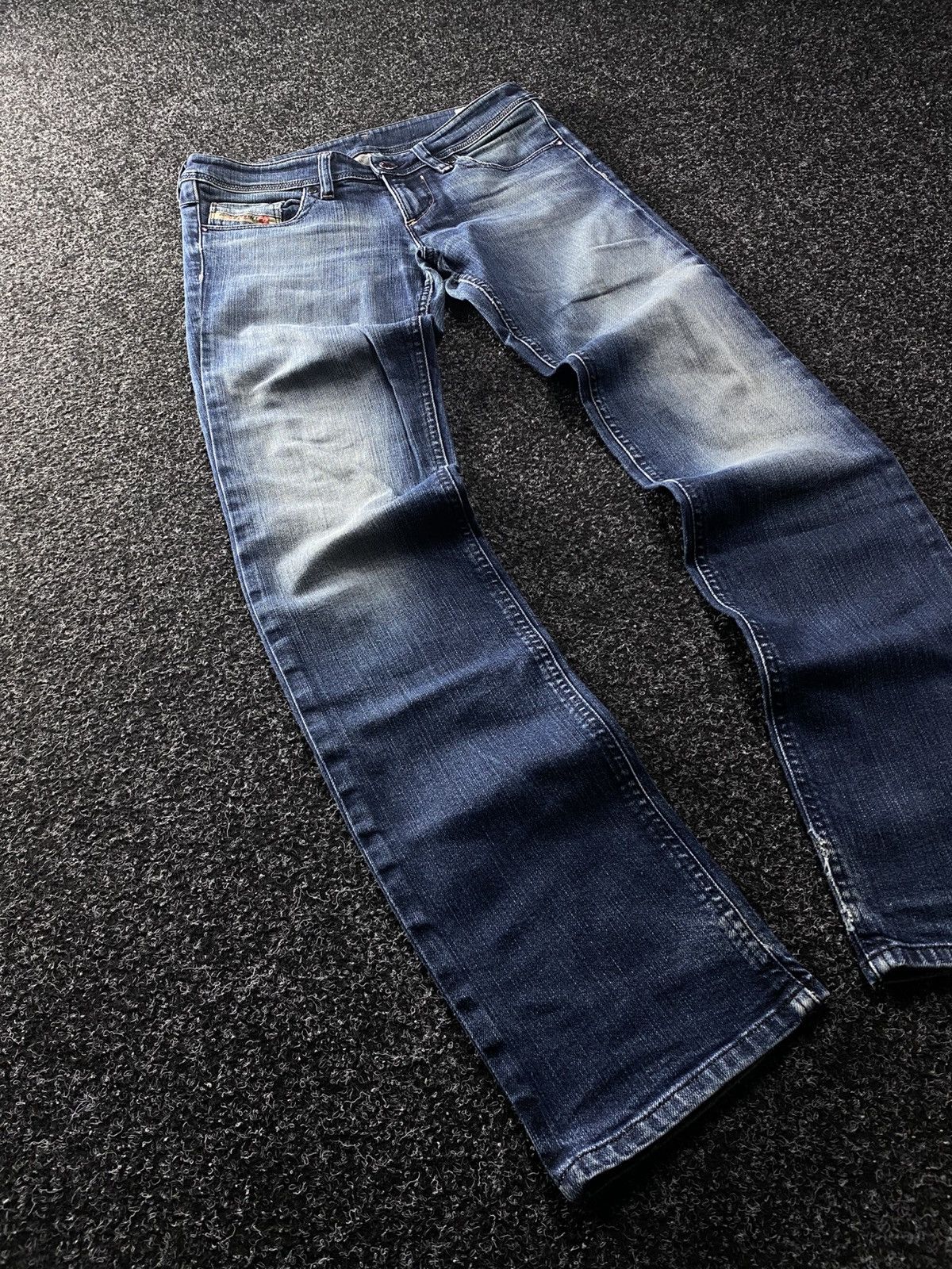 Diesel × If Six Was Nine × Vintage Vintage Y2K Diesel Industry Jeans baggy denim pants Size 26" / US 2 / IT 38 - 2 Thumbnail