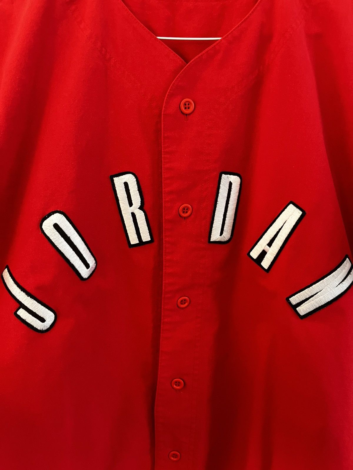 Jordan Brand Vintage 90s Nike Jordan Baseball Jersey Size US M / EU 48-50 / 2 - 6 Thumbnail