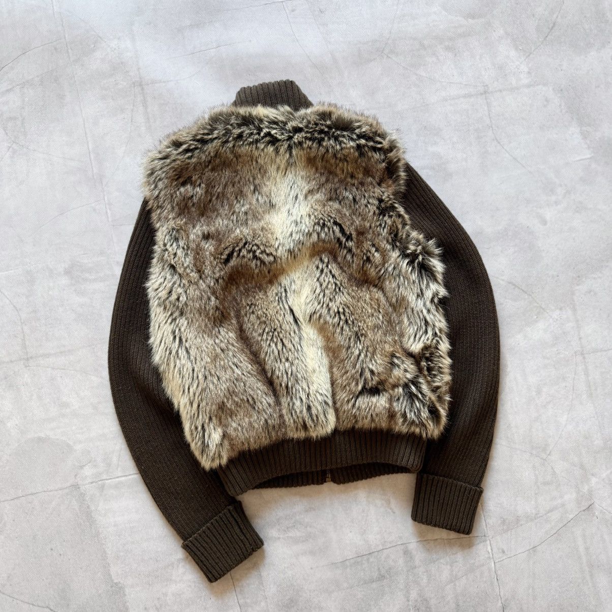 Hysteric Glamour Vintage If Six Was Nine LGB Vibe Fur Zip Sweater Sweatshirt Size M / US 6-8 / IT 42-44 - 3 Thumbnail