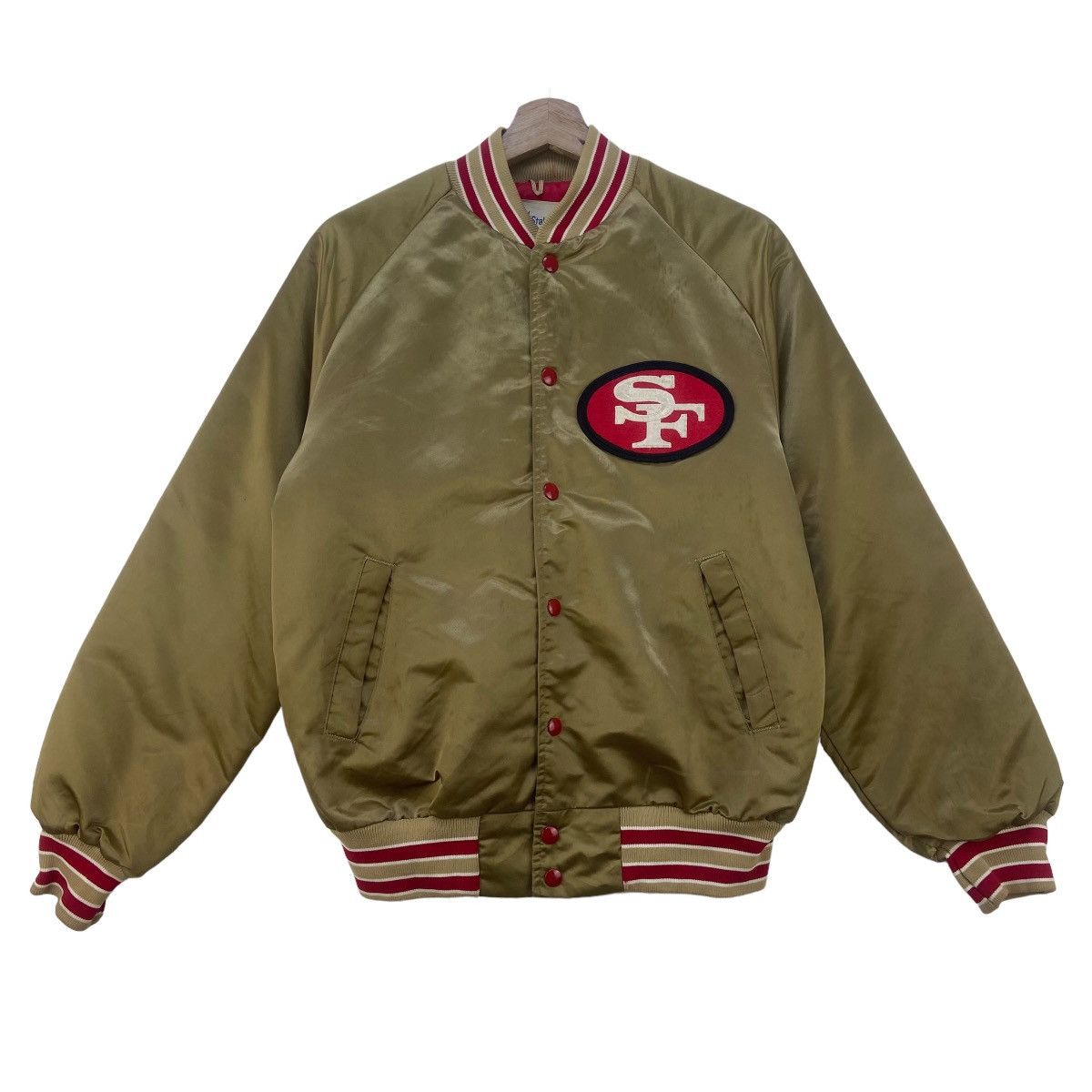 NFL Vintage NFL San Francisco Forty Niners Varsity Jacket Size US S / EU 44-46 / 1 - 3 Thumbnail