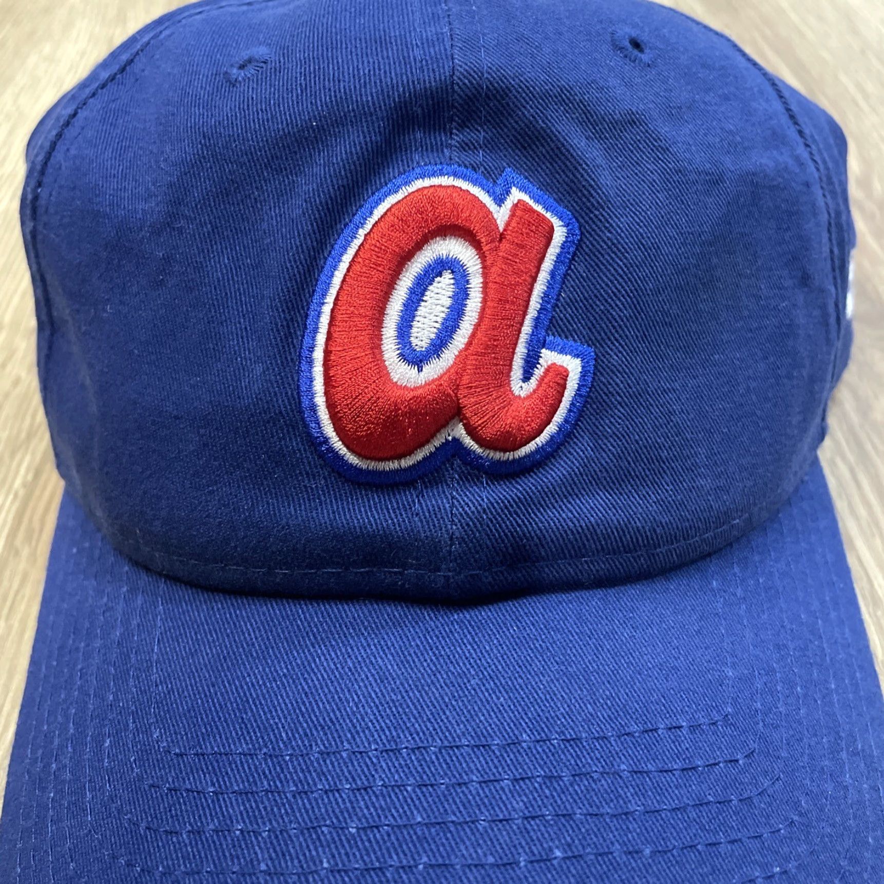 New Era NEW ERA Atlanta Braves Cooperstown Collection Baseball Cap - Adult Medium - Blue - Mens Size ONE SIZE - 2 Thumbnail