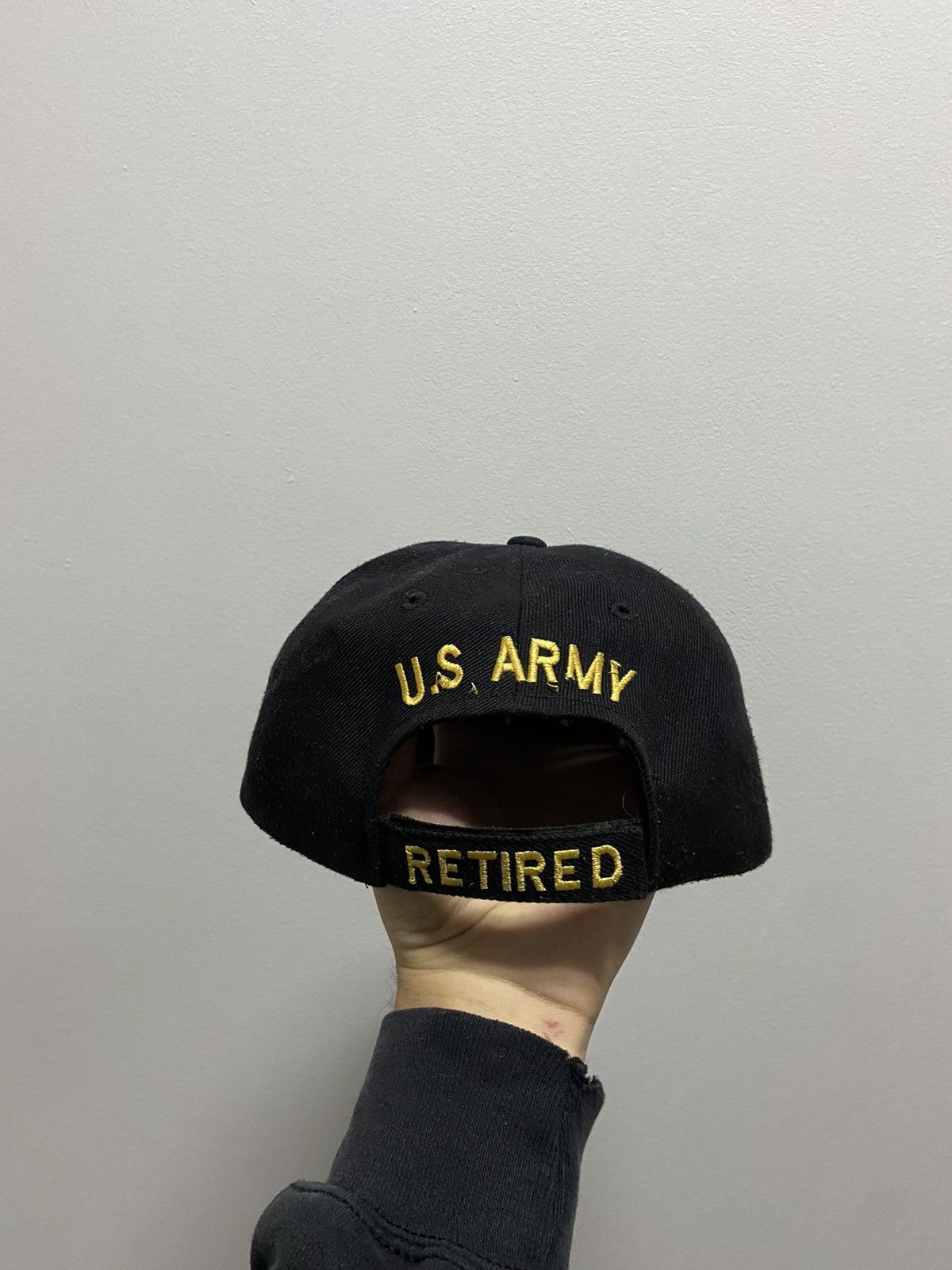 Vintage U.S. Army Retired big logo cap vintage Size ONE SIZE - 5 Thumbnail