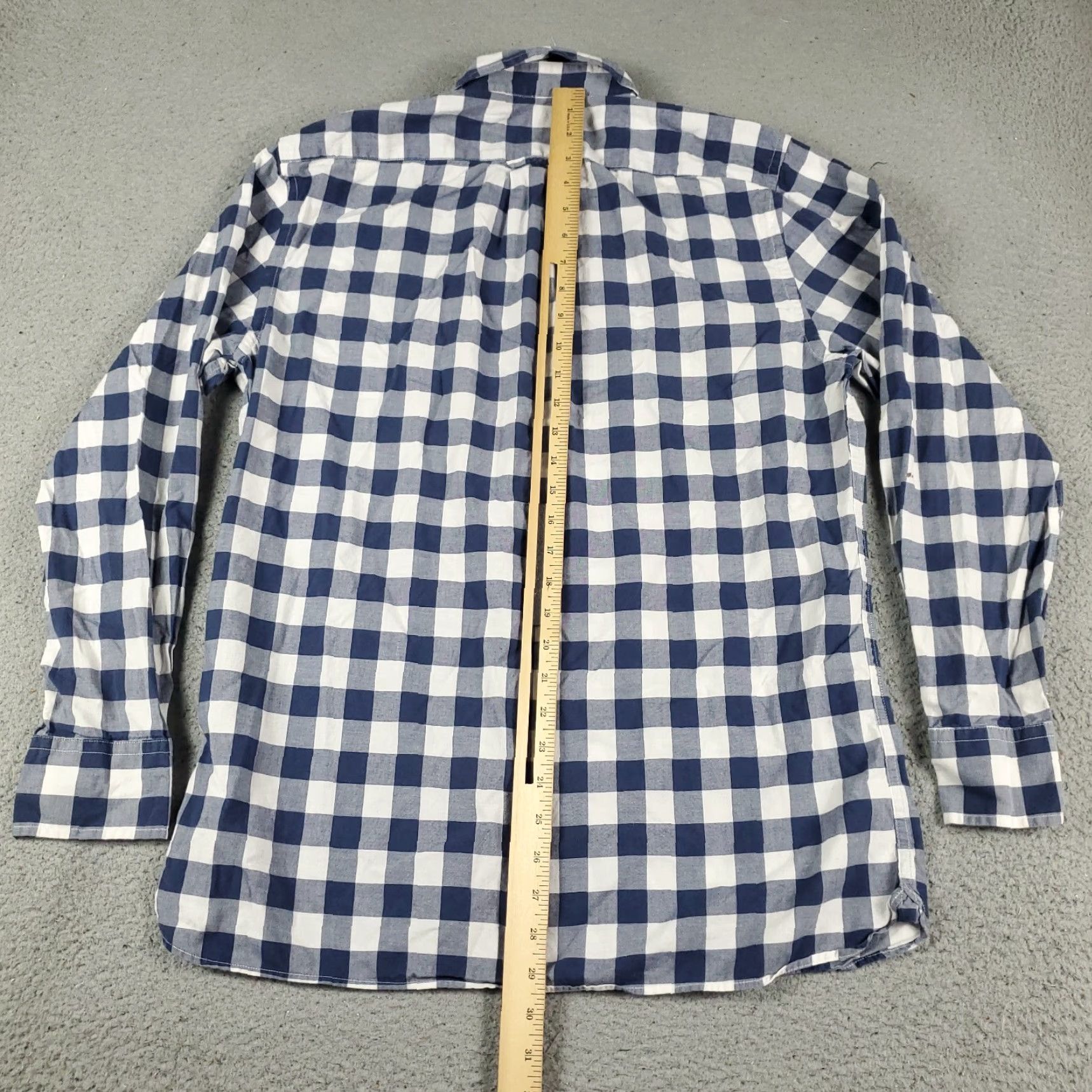 Southern Tide Southern Tide Shirt Mens Size Medium Blue Check Button-Up Long Sleeve Cotton Size US M / EU 48-50 / 2 - 3 Thumbnail