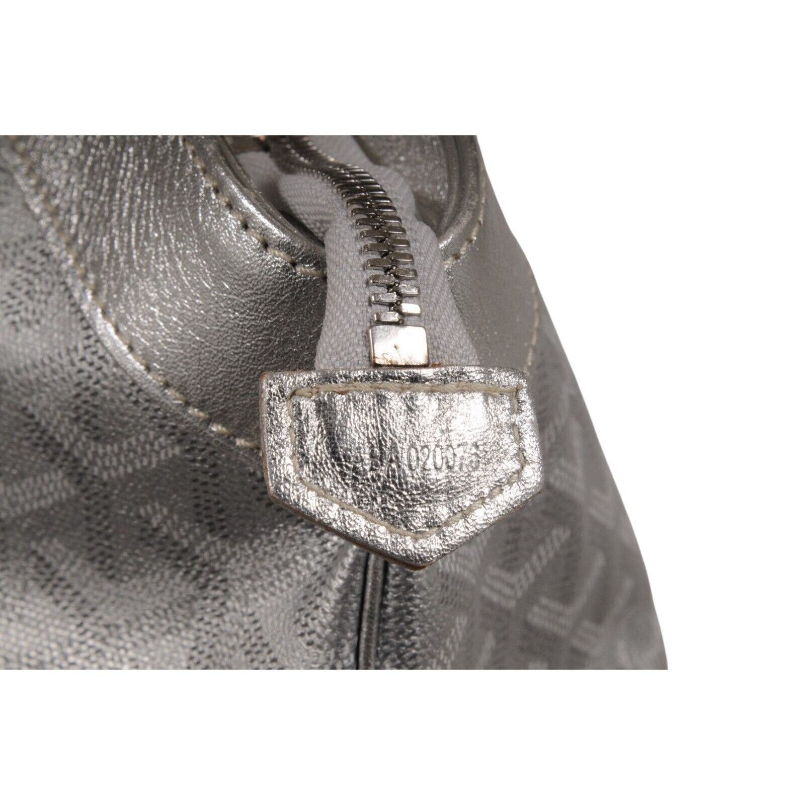 Goyard Beluga MM Tote Bag Silver Leather Carry On - 02497 Size ONE SIZE - 21 Thumbnail