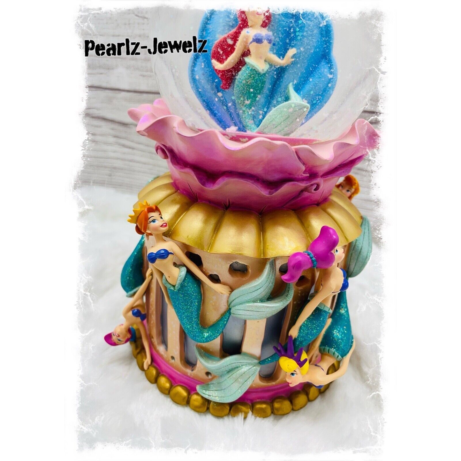 Disney Disney Little Mermaid Ariel Under the Sea Concert Sister Sno Size ONE SIZE - 6 Thumbnail
