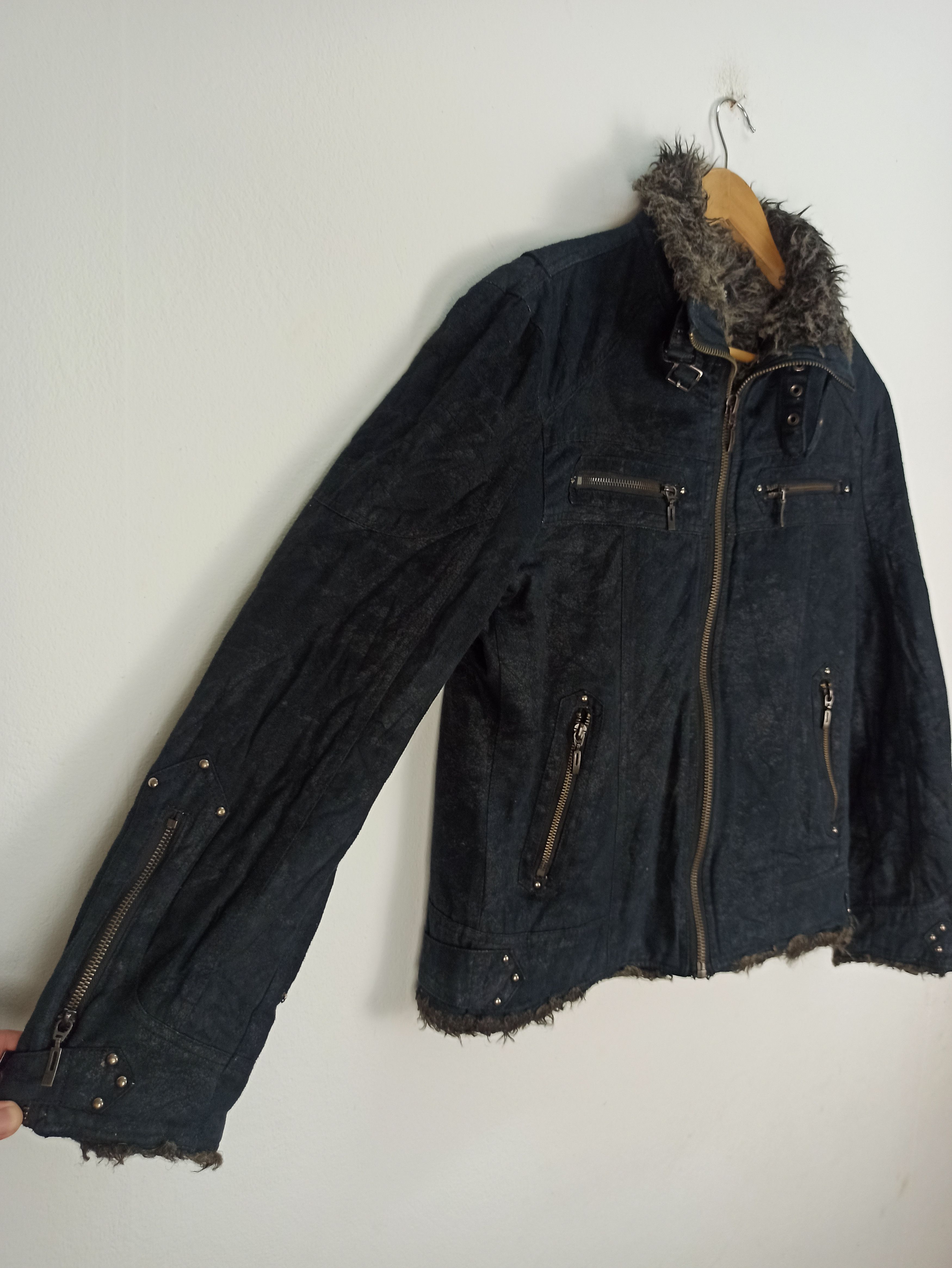 In The Attic 💥BINDING OFFER💥 IN THE ATTIC JACKET FUR SEDITIONERIES PUNK Size US L / EU 52-54 / 3 - 12 Thumbnail