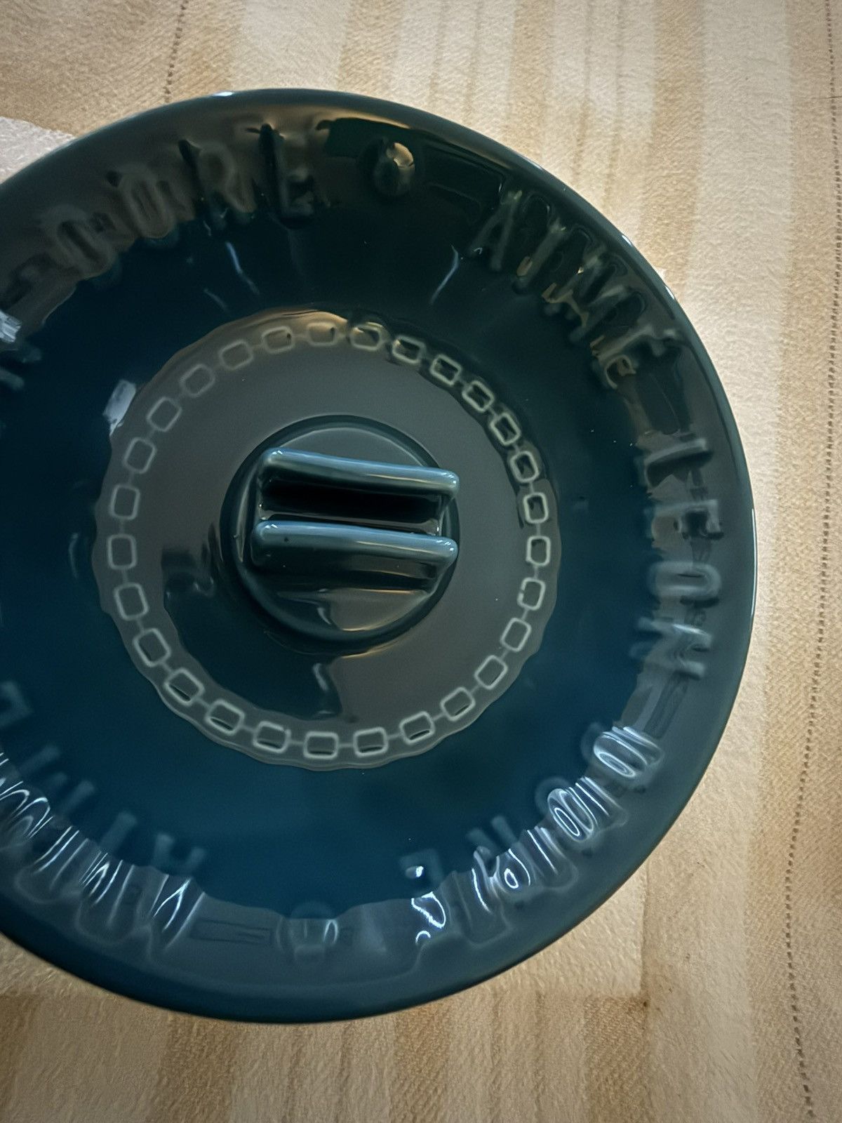 Aime Leon Dore Aime Leon Dore ALD Blue Round Kafeneío Ceramic Ashtray Size ONE SIZE - 7 Thumbnail