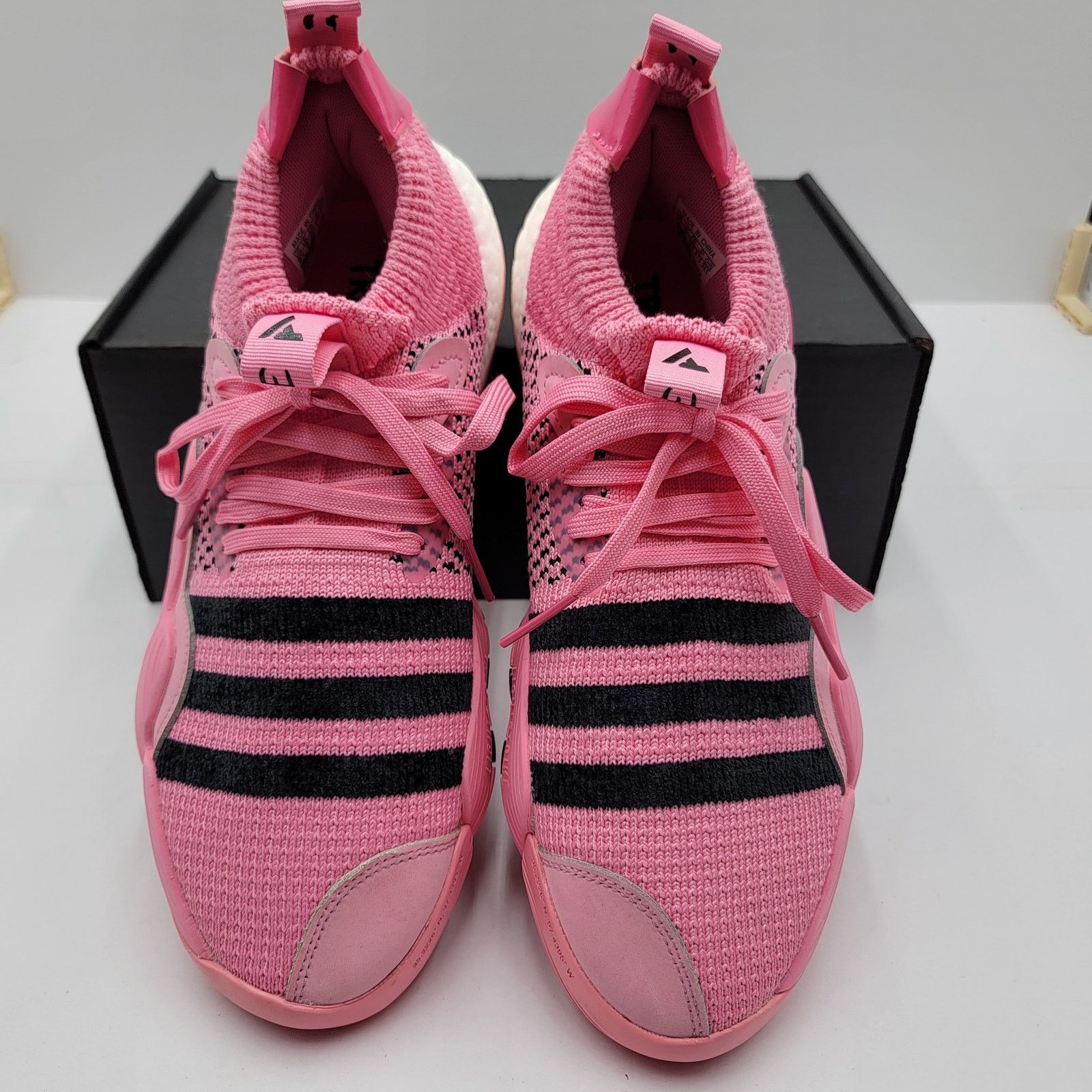 Adidas Adidas Trae Young 2 'Pink Trap House' Mens Sz 9.5 IE1667 239 Size US 9.5 / EU 42-43 - 4 Thumbnail