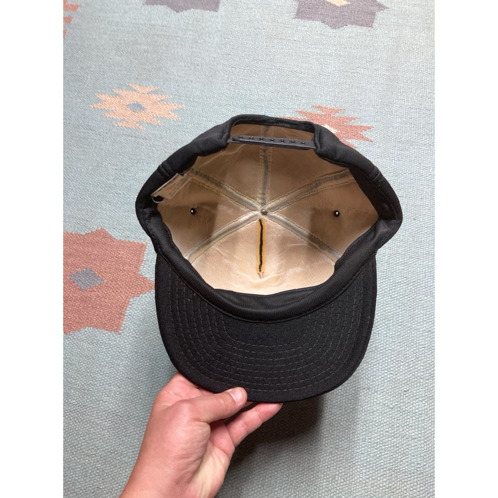 Vintage VINTAGE SnapBack Cummins Hat Black Adjustable Men VanAlstine Truck Michigan Cap Size ONE SIZE - 5 Thumbnail