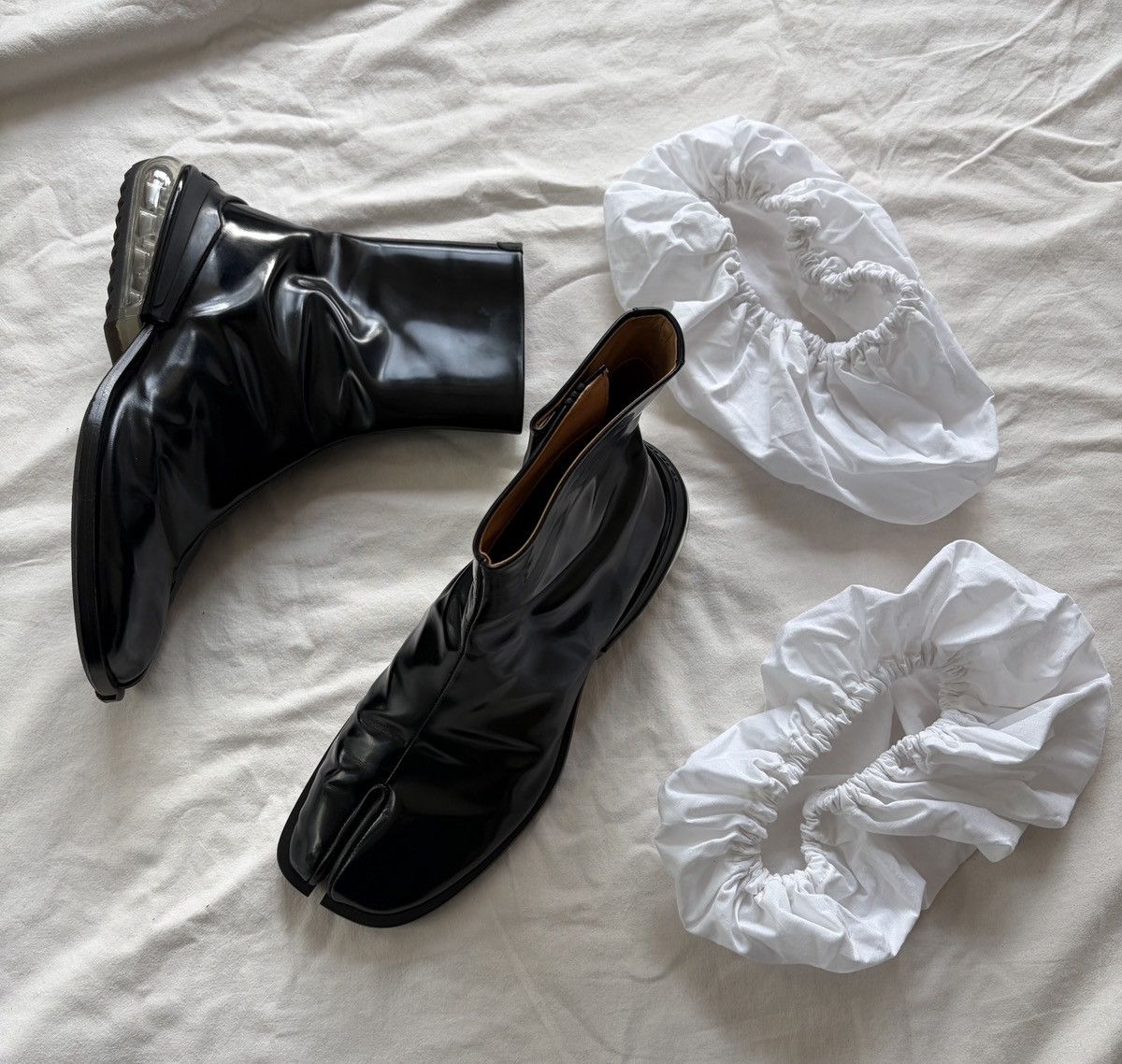 Maison Margiela RARE Maison Margiela Tabi Boots Air Bag Heel Sole MM6 ankle Size US 9 / EU 42 - 5 Thumbnail