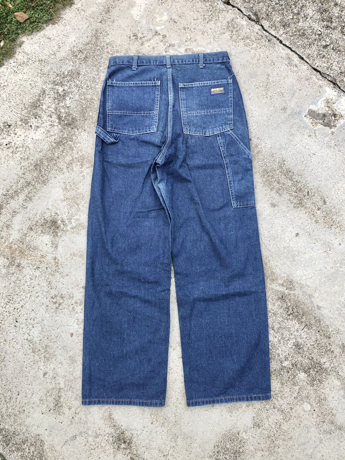 Oshkosh BAGGY WIDE LEG VINTAGE OSHKOSH CARPENTER DENIM Size US 30 / EU 46 - 3 Thumbnail
