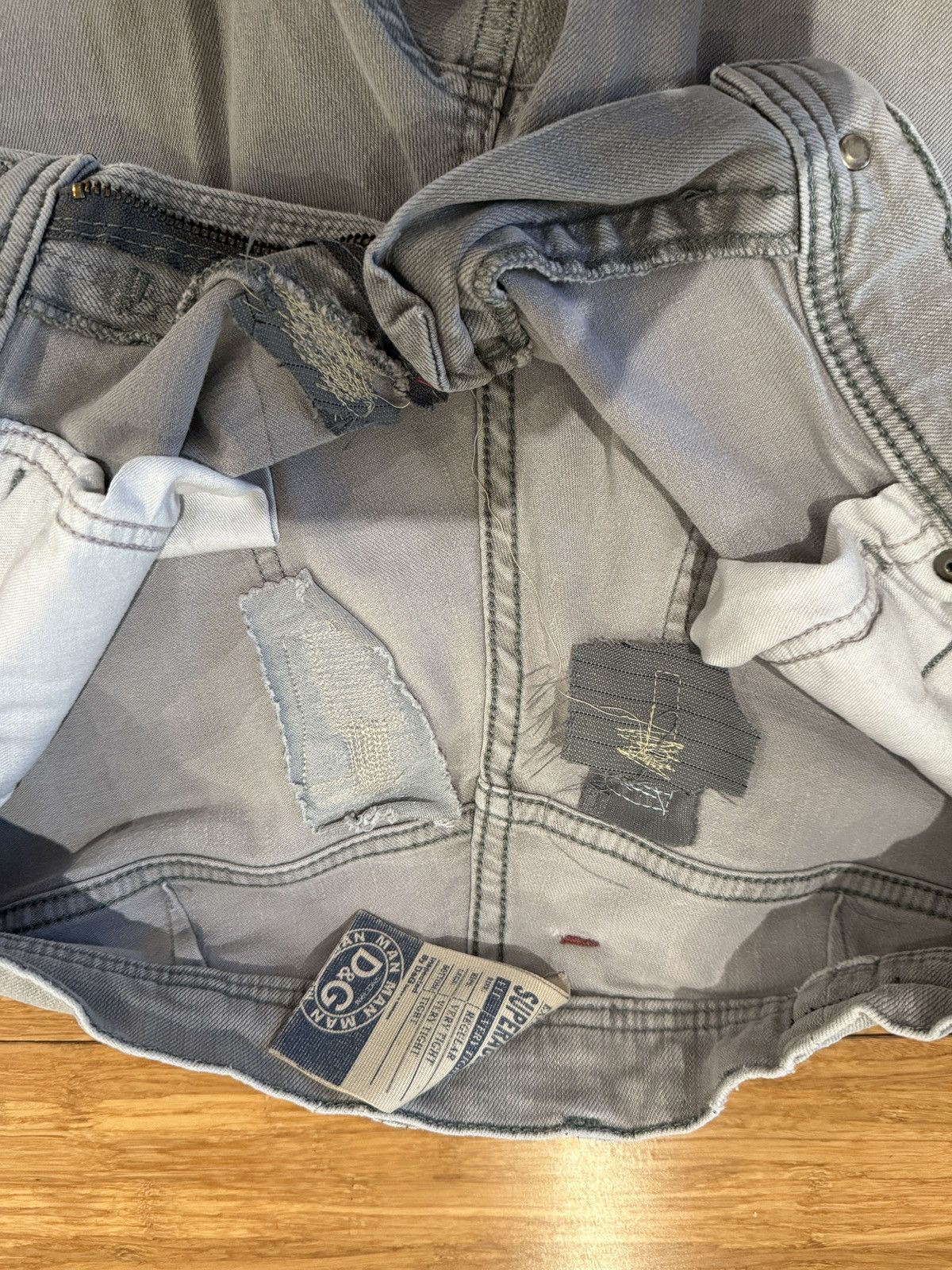 Dolce & Gabbana Dolce & Gabbana Skinny Jean Grey Size US 31 - 6 Thumbnail